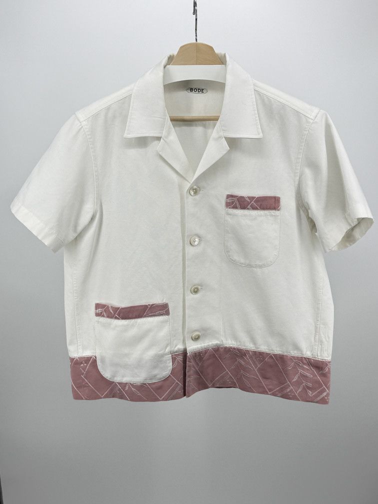 Bode Cotton Twill Louis Shirt Size US S / EU 44-46 / 1 - 1 Thumbnail