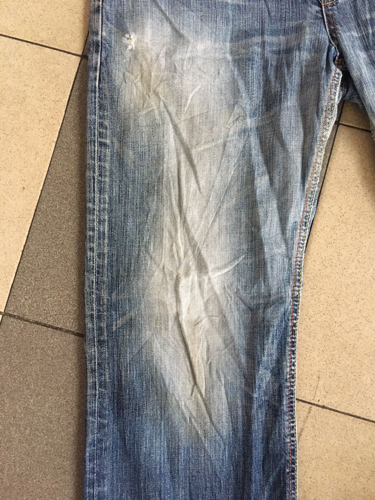 Edwin × Japanese Brand × Vintage Edwin blue trip 503 vintage Size US 34 / EU 50 - 2 Thumbnail