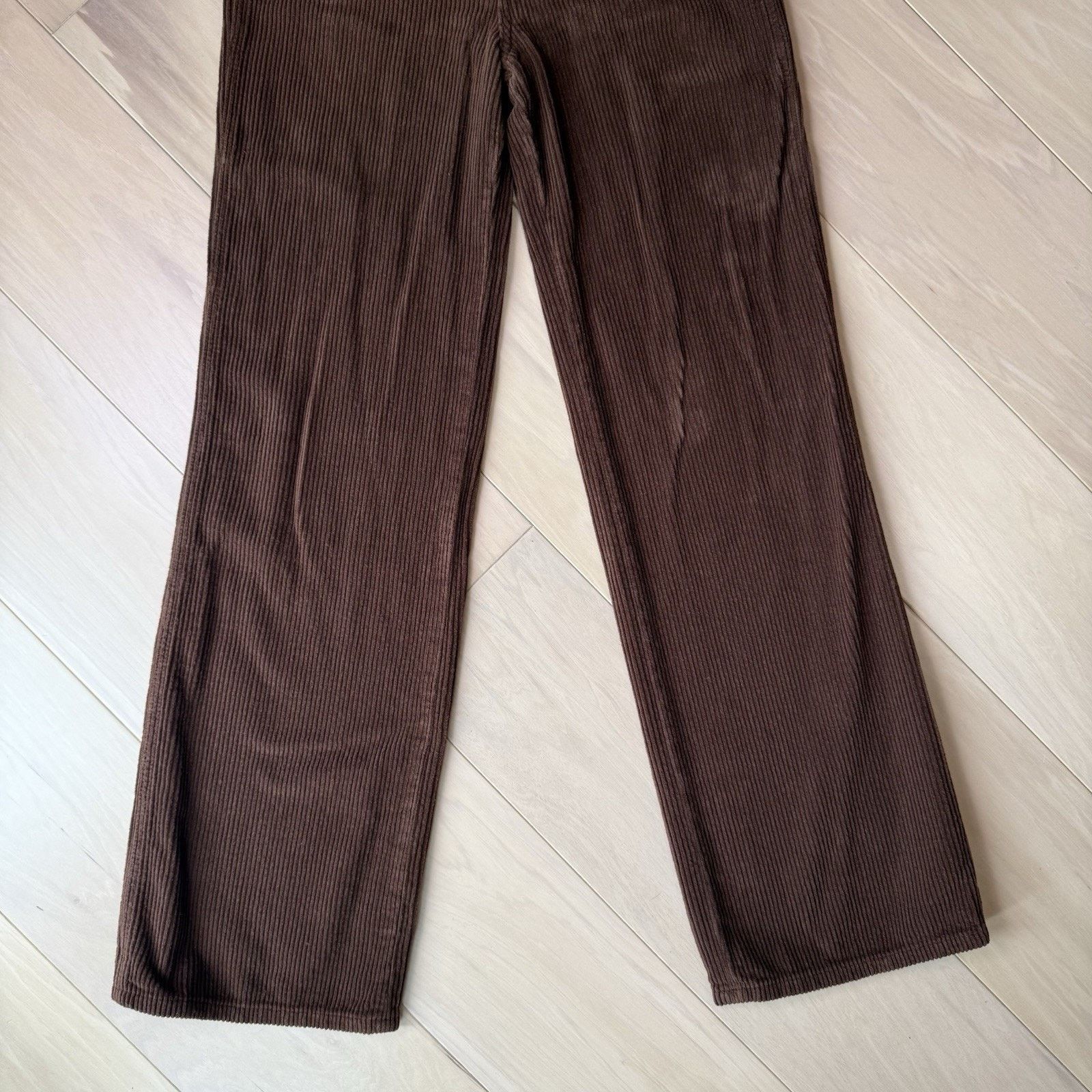 Reformation Reformation Alyssa High Rise Wide Leg Corduroy Pants Size 27" / US 4 / IT 40 - 4 Thumbnail