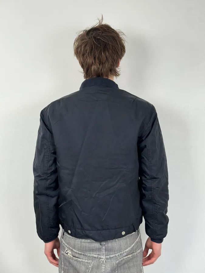 Our Legacy Our Legacy Midnight Shine Navy Nylon Bomber Jacket Size US M / EU 48-50 / 2 - 3 Thumbnail