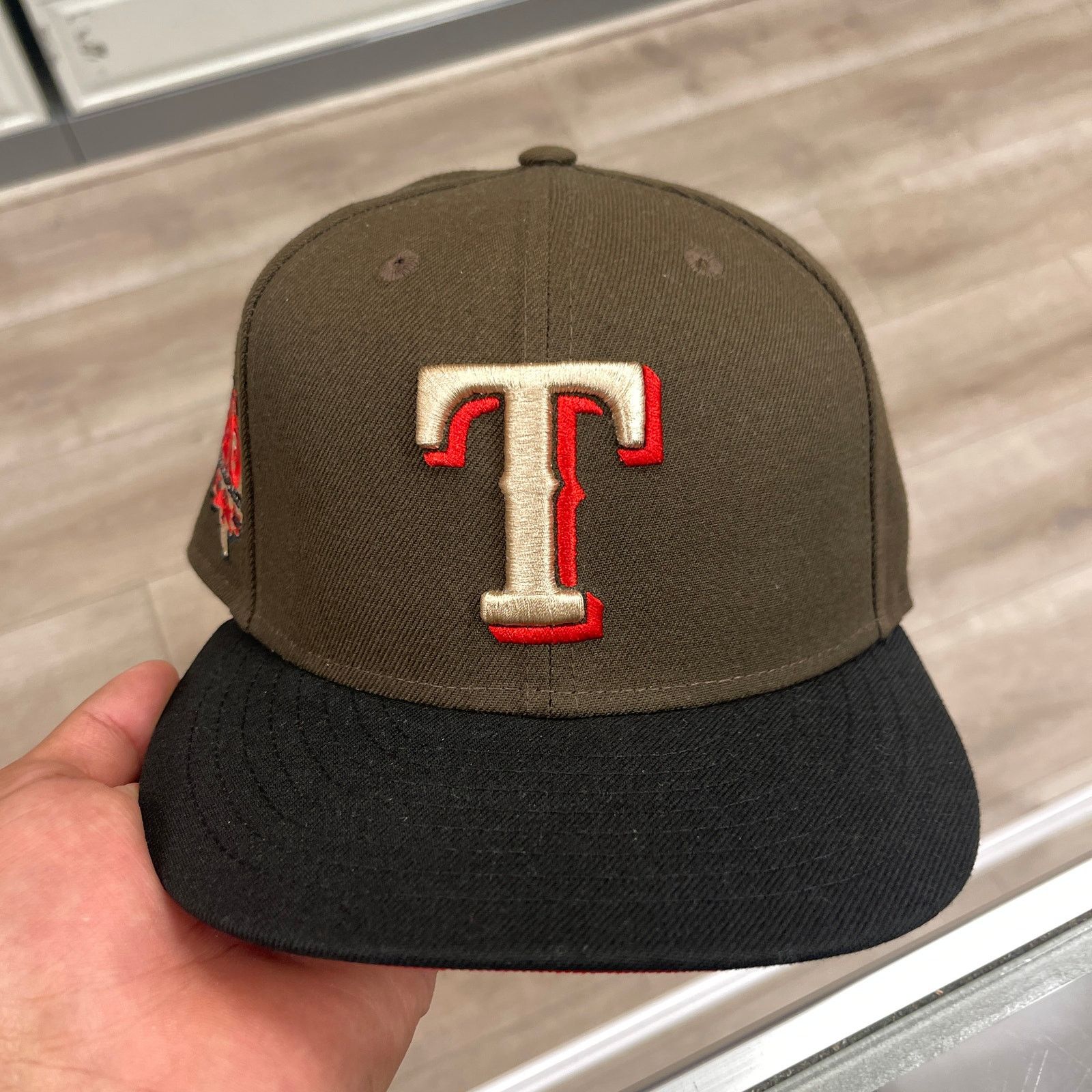 New Era New Era Brown Texas Rangers 40th Anniversary Hat Cap 7 1/4 Size ONE SIZE - 2 Thumbnail