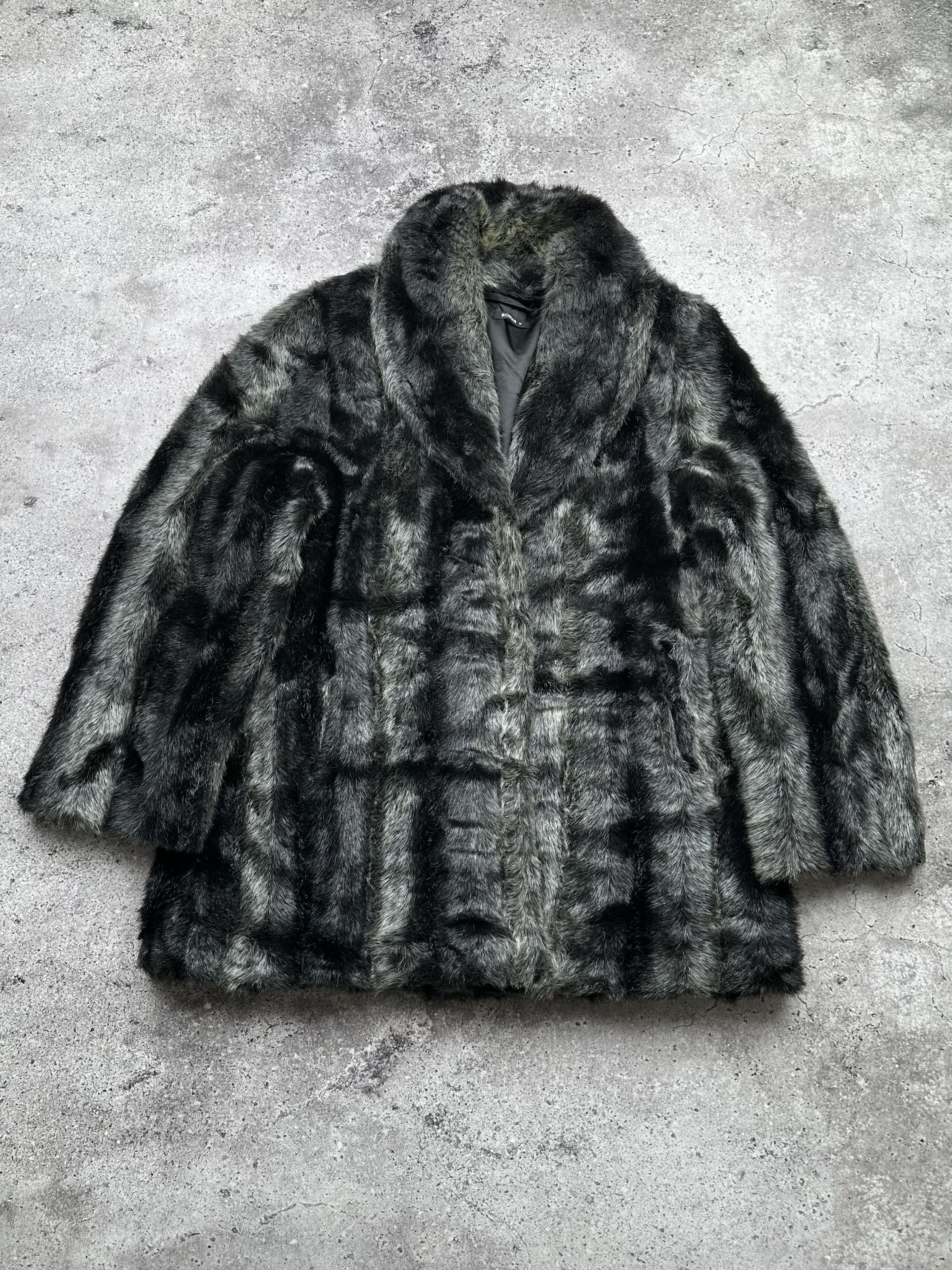 Vintage Vintage Faux Fur Coat C218(V615) Size M / US 6-8 / IT 42-44 - 1 Thumbnail