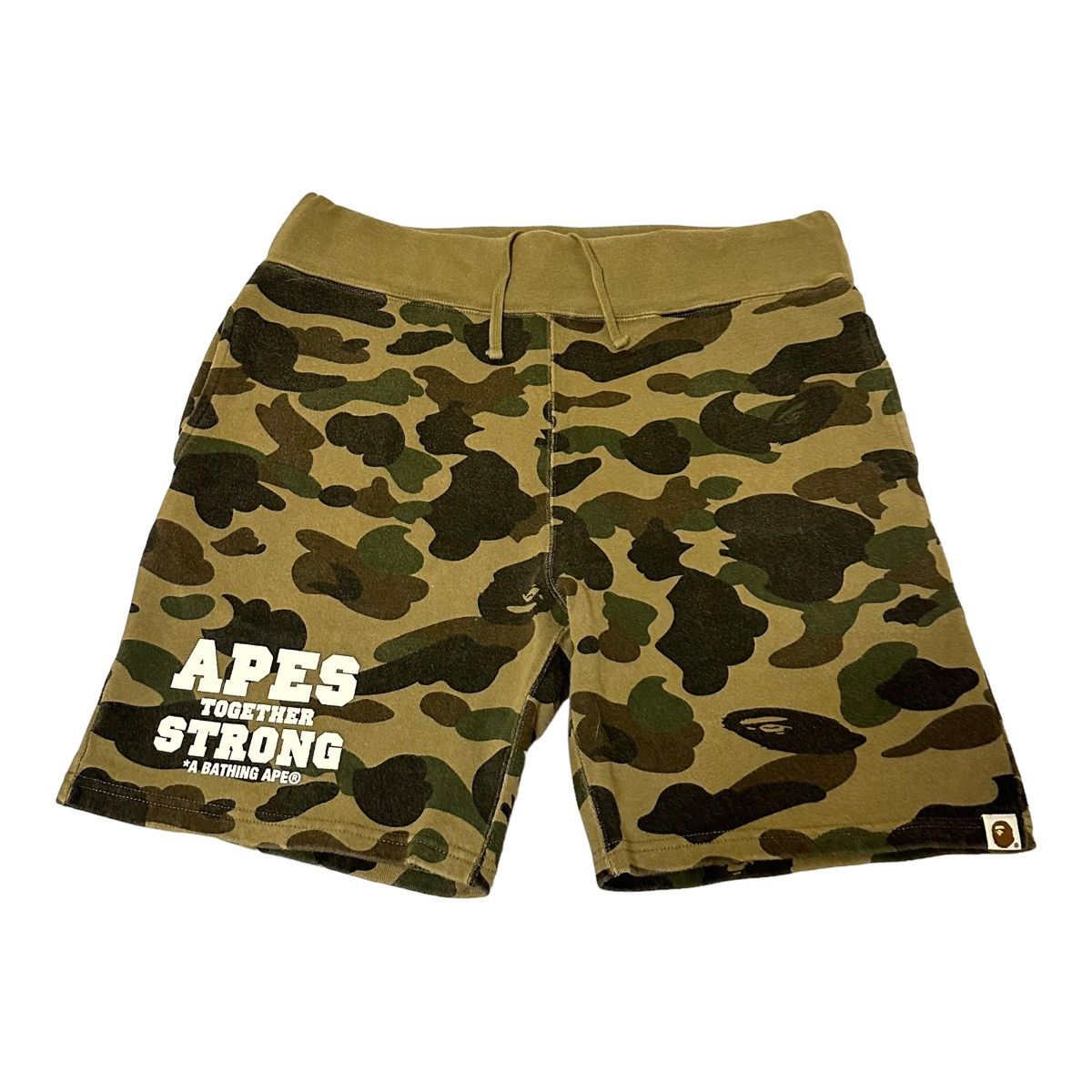 Bape A Bathing Ape ATS Sweat Shorts 1st Camo Size M Authentic Grailed