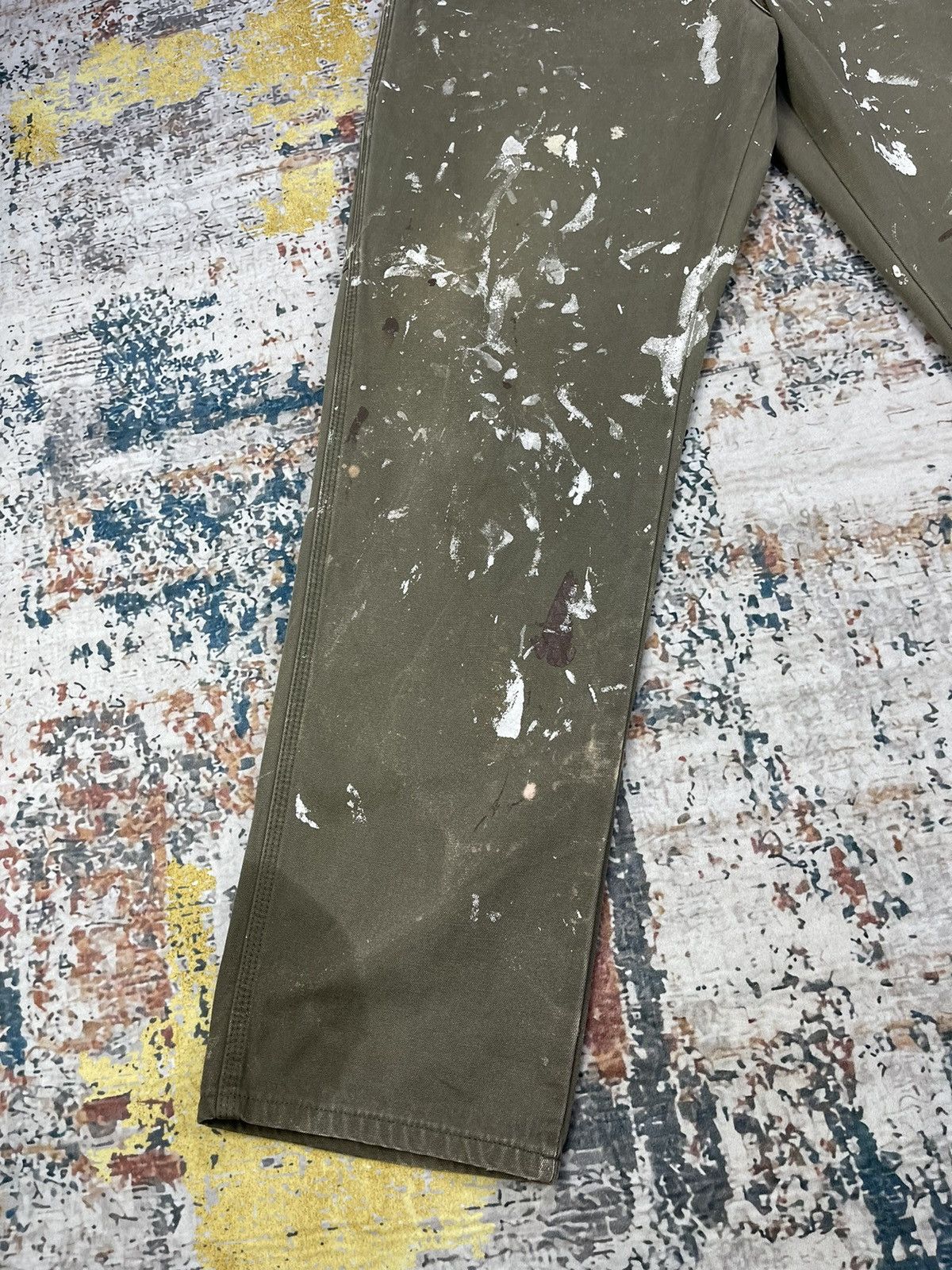 Dickies Vintage Dickies Painted Carpenter Worker Pants Size US 36 / EU 52 - 9 Thumbnail