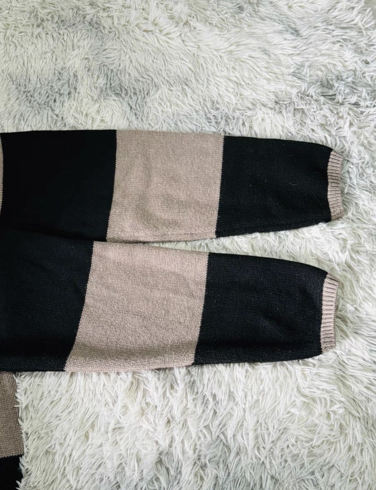 Our Legacy [Our Legacy] Black & White Polo Sweater Size US M / EU 48-50 / 2 - 5 Thumbnail