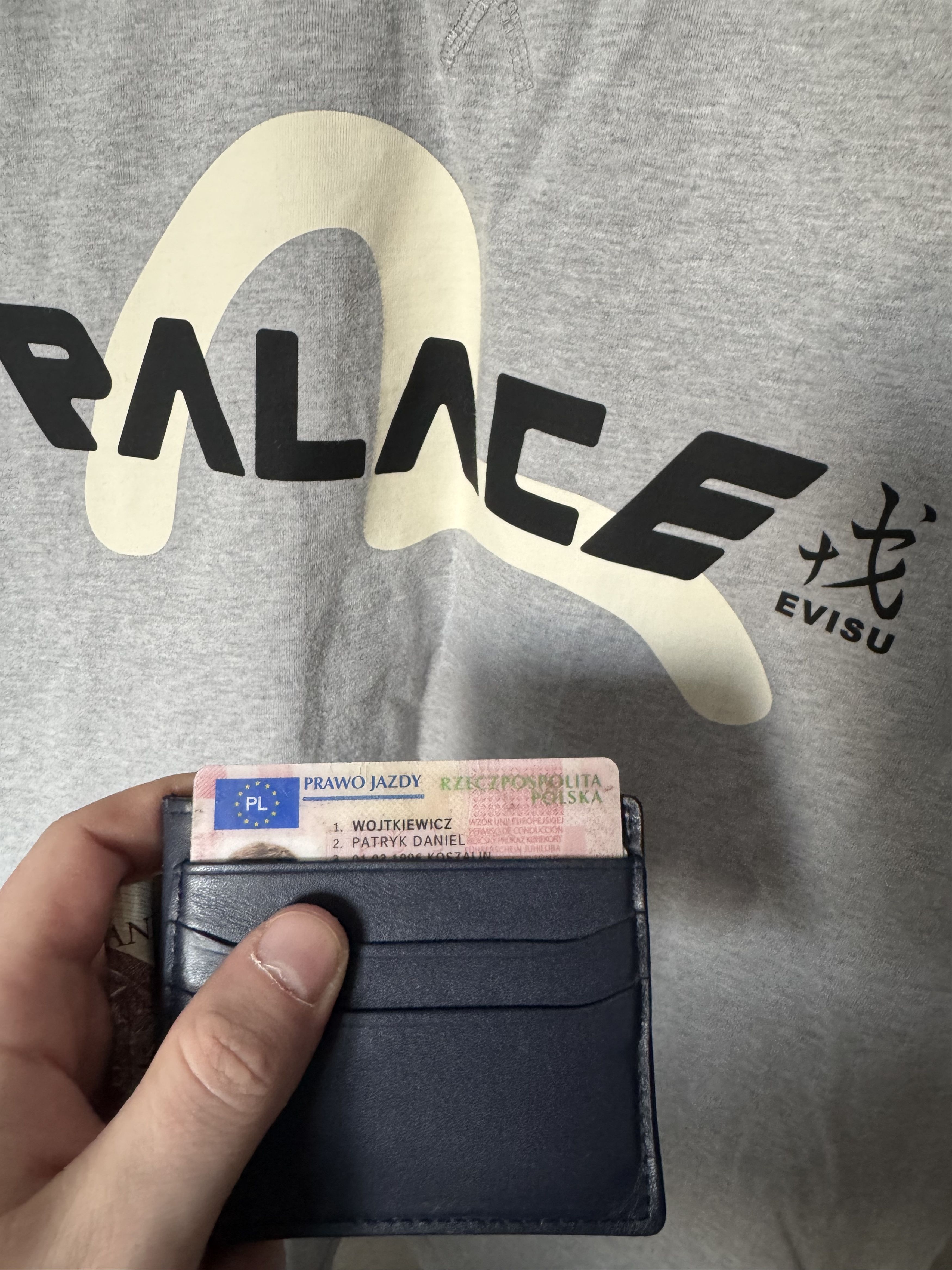 Evisu × Japanese Brand × Palace Palace Evisu Logo T-Shirt Grey Size US L / EU 52-54 / 3 - 5 Thumbnail