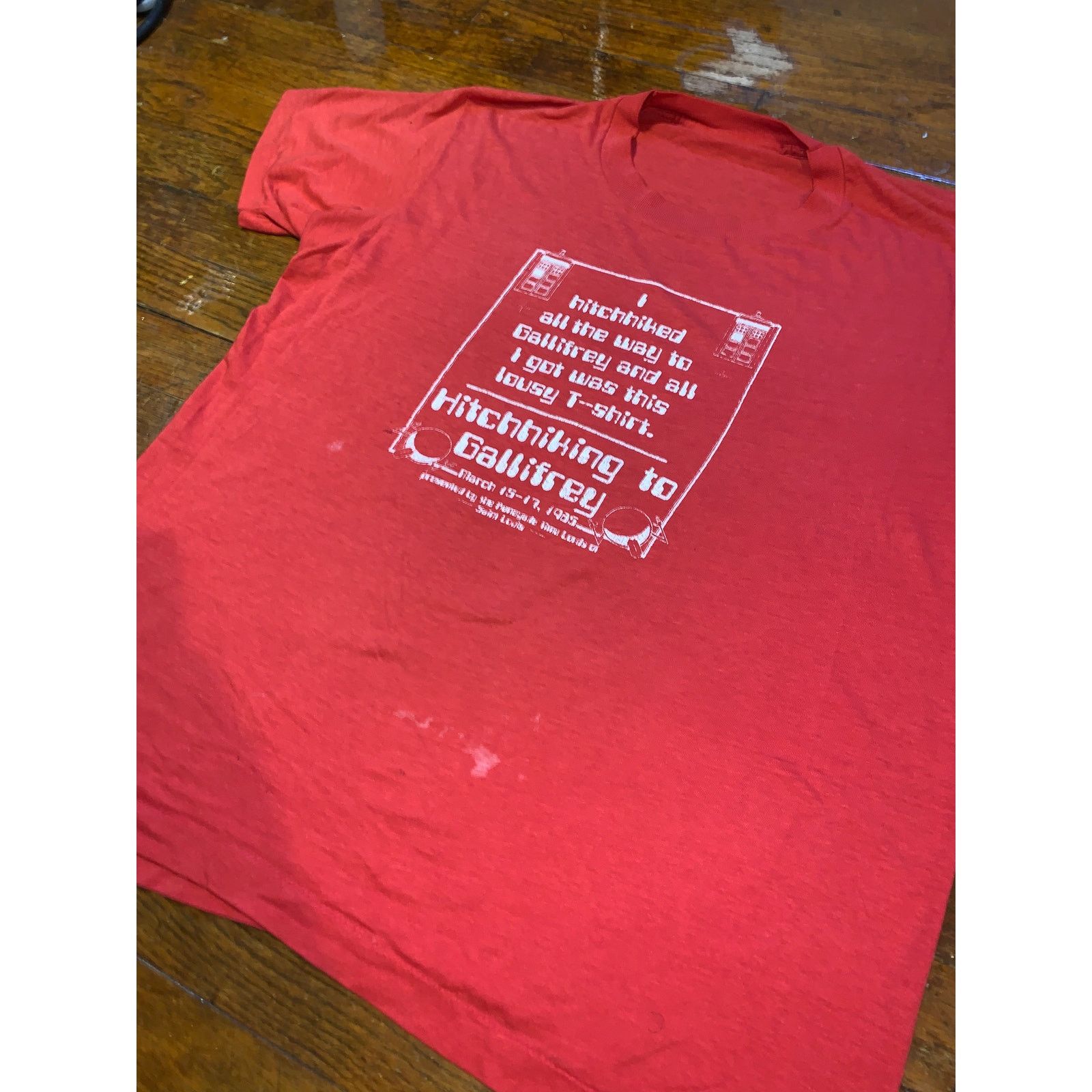 Other × Vintage Vintage 1985 Doctor Who “I Hitchhiked to Gallifrey” M Size US M / EU 48-50 / 2 - 4 Thumbnail