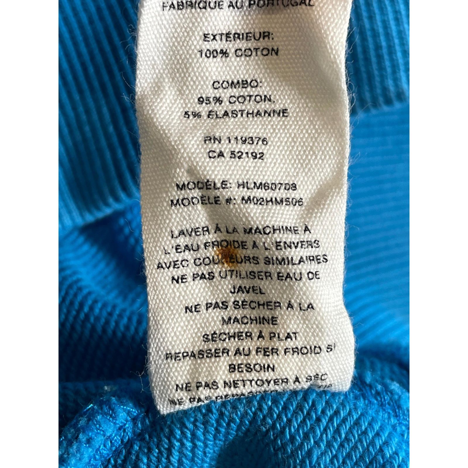 Helmut Lang Helmut Lang Lifeguard Blue Hoodie Size US S / EU 44-46 / 1 - 4 Thumbnail