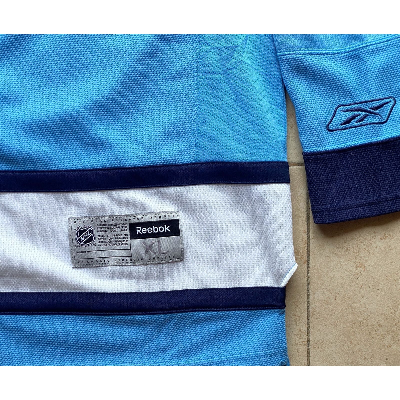 NHL × Reebok MALKIN Pittsburgh Penguins 2008 RBK jersey XL blue NHL vtg Size US XL / EU 56 / 4 - 10 Thumbnail