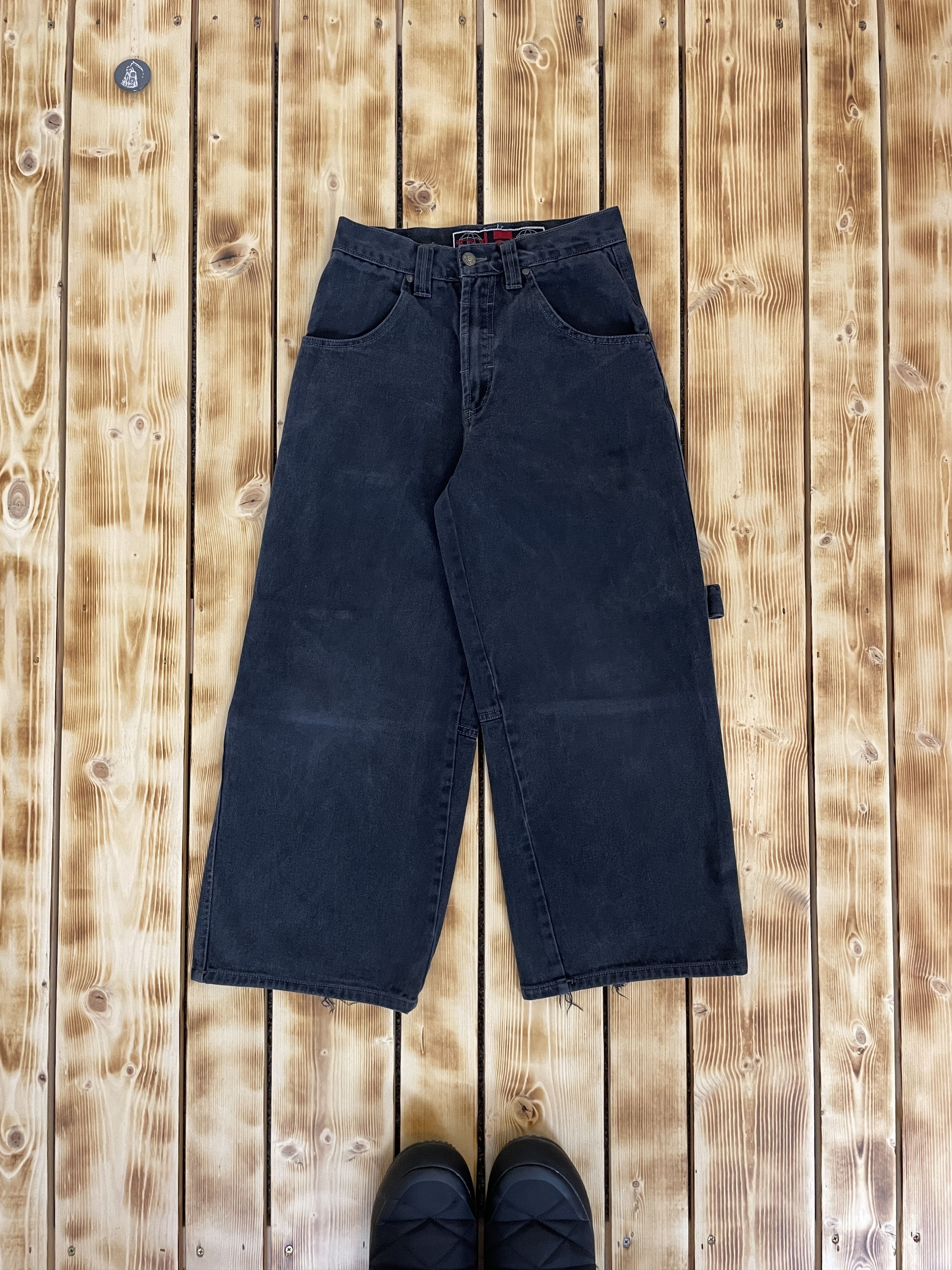 Japanese Brand RARE Vintage B One Soul Raver Baggy Jeans Rap Hip Hop Skate Size US 28 / EU 44 - 3 Thumbnail