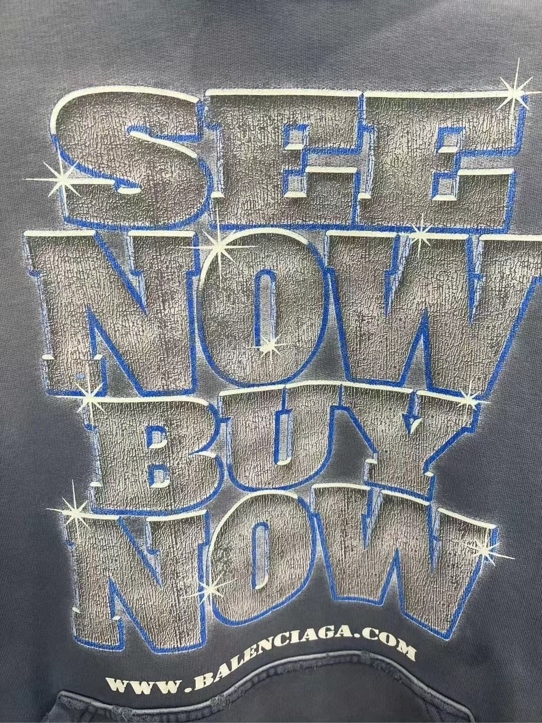 Balenciaga Balenciaga Diamond Hoodie Size US S / EU 44-46 / 1 - 3 Thumbnail