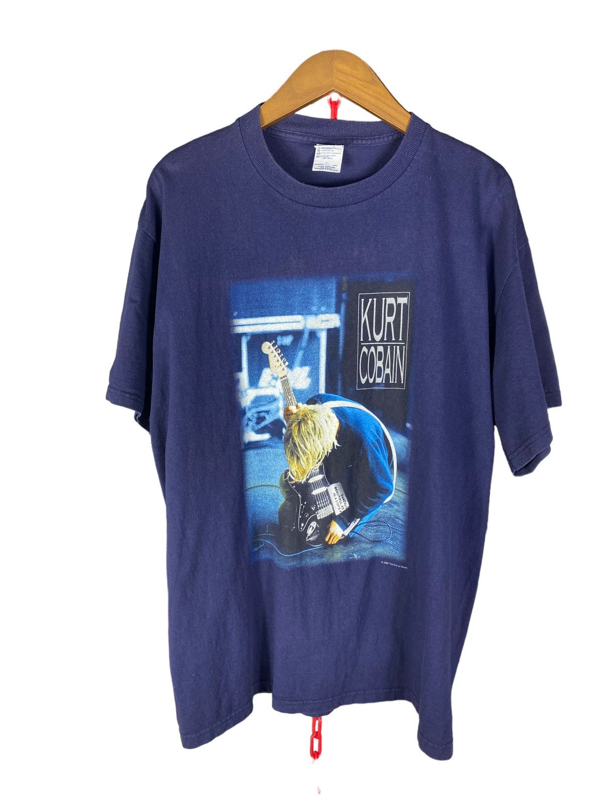 Nirvana × Vintage Vintage Kurt Cobain T-Shirt(Pukkelpop Festival 91’) Size US L / EU 52-54 / 3 - 10 Thumbnail
