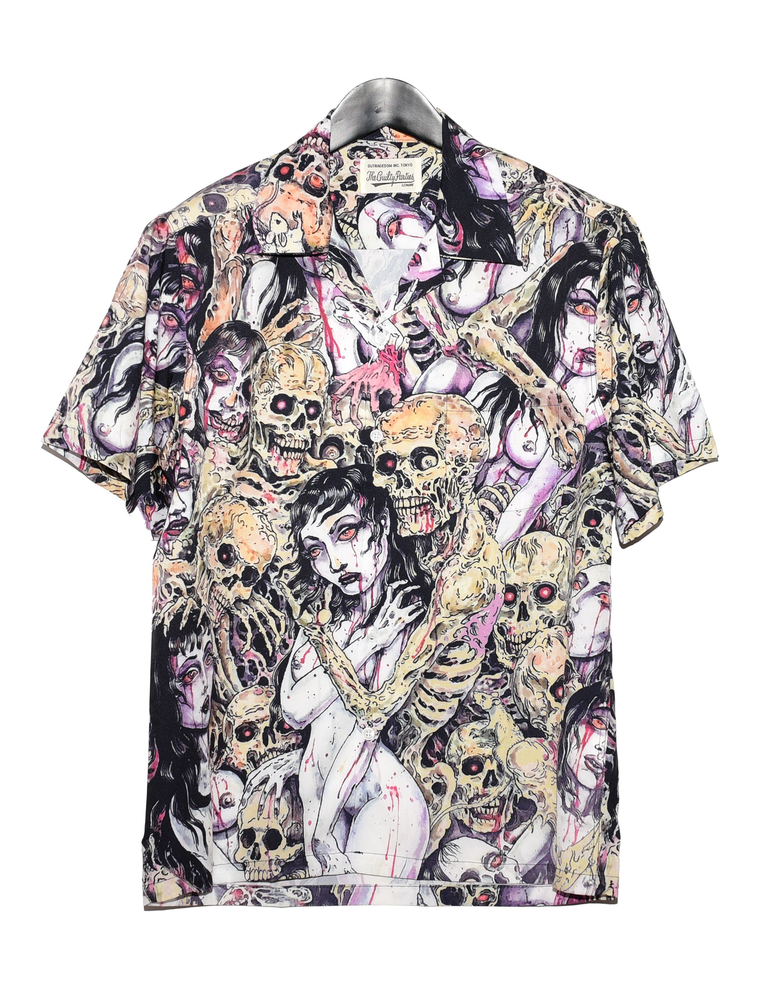 image of Wacko Maria Nercomancer Shirt, Men's (Size Small)