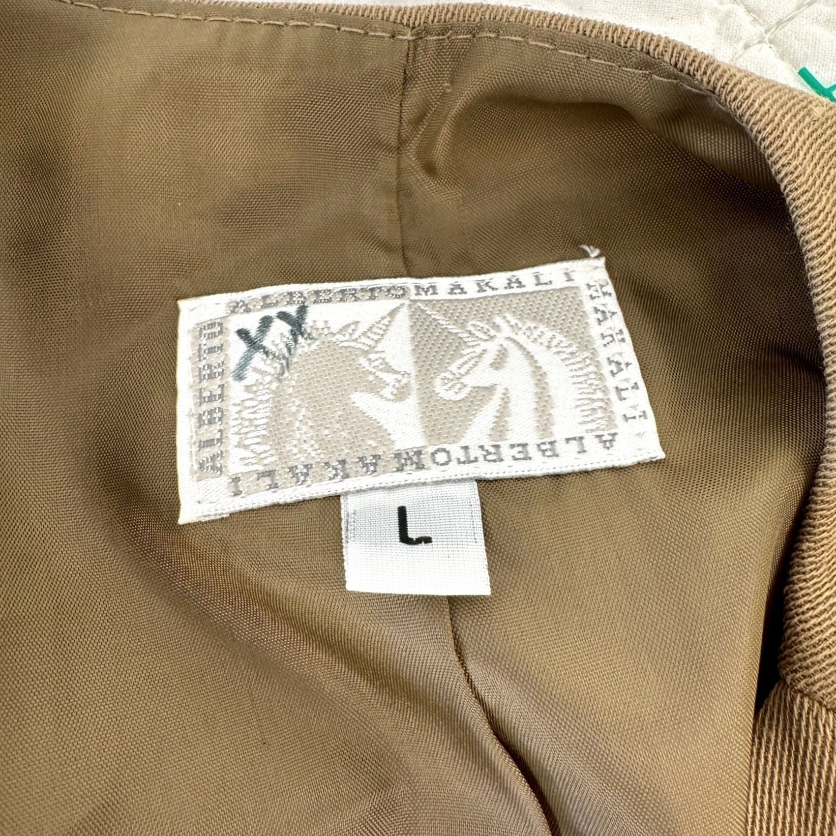Vintage VINTAGE Alberto Makali Cape Blazer Jacket Brown L 100% Wool Open Front Womens Size L / US 10 / IT 46 - 4 Thumbnail