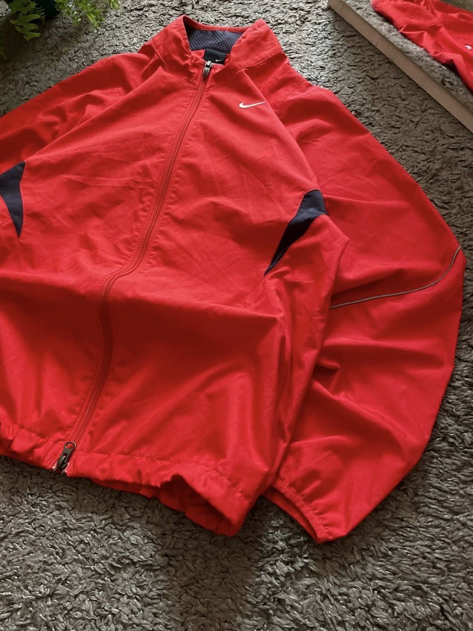 Nike × Vintage 00s Nike Vintage Light Jacket Streetwear Logo Swoosh Y2k Size US S / EU 44-46 / 1 - 5 Thumbnail
