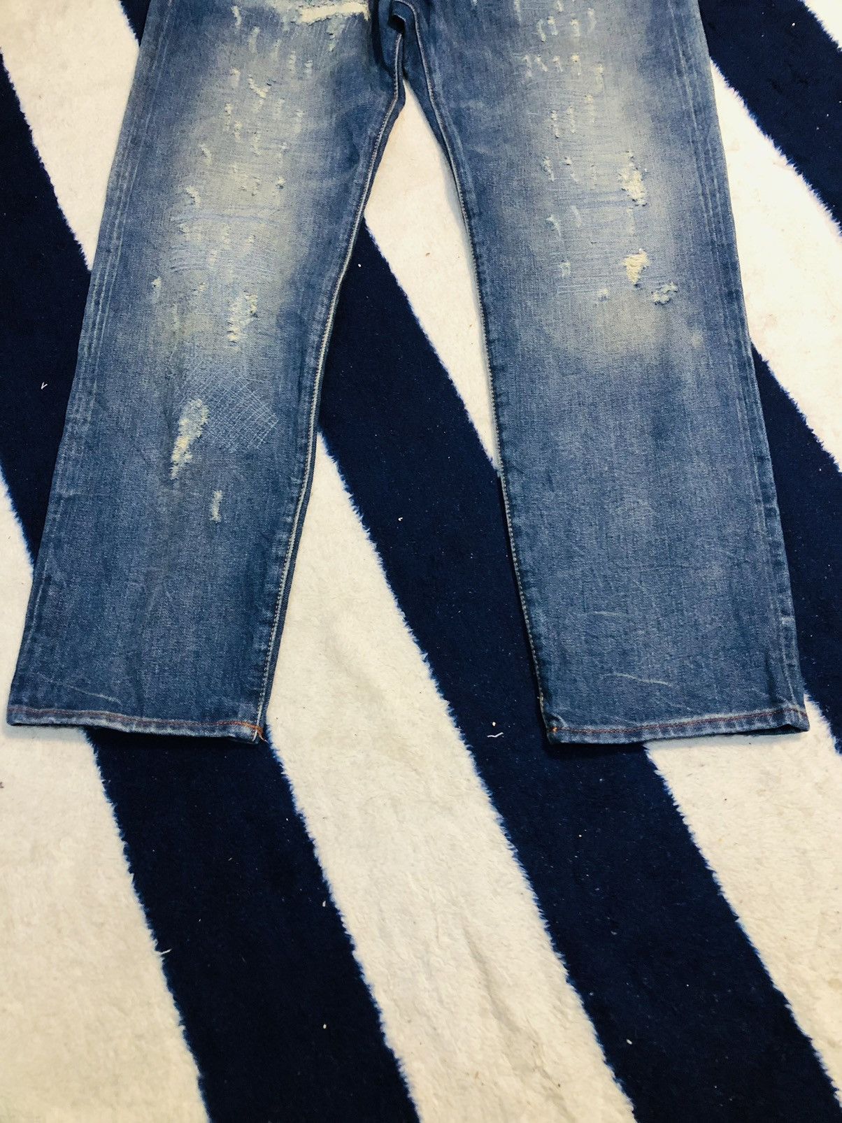 G-Star × Vintage G-Star Distressed Style Denim Jeans (1) Size US 30 / EU 46 - 4 Thumbnail