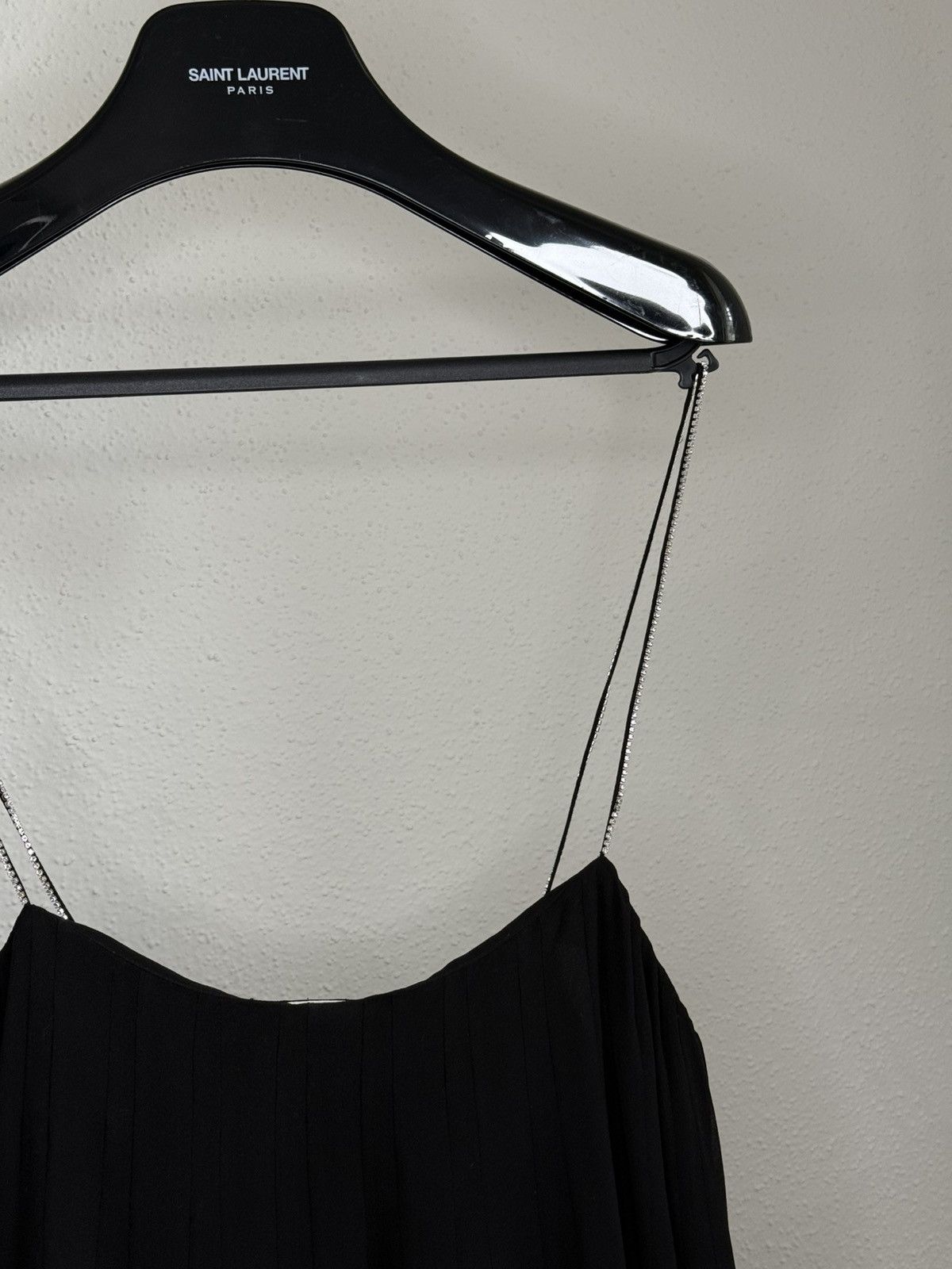 Saint Laurent Paris Saint Laurent Silk Mini Dress Size S / US 4 / IT 40 - 4 Thumbnail