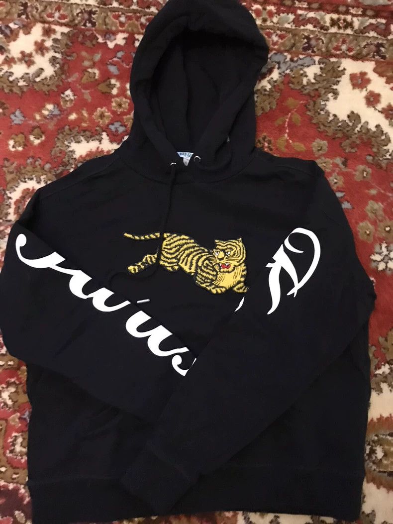 Kenzo KENZO Short off-shoulder bat sleeve hoodie Size US S / EU 44-46 / 1 - 4 Thumbnail