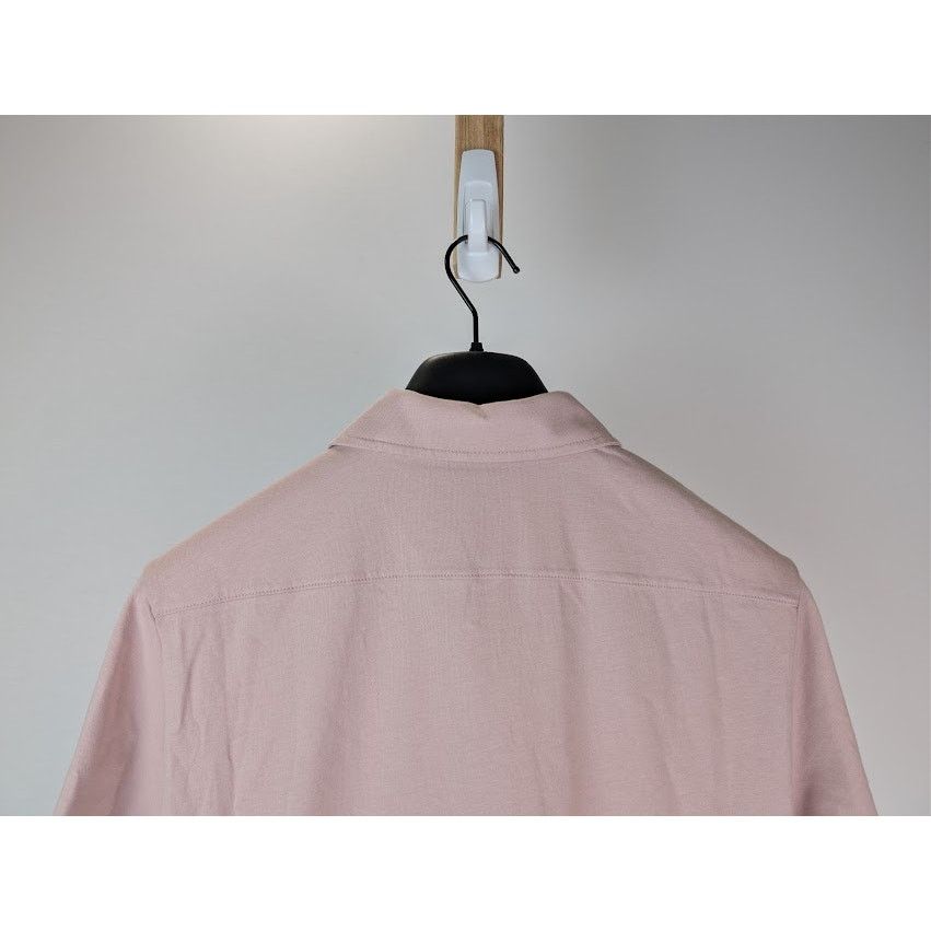 Dries Van Noten o1rshd1 Helder 2600 M.K. Polo Shirt in Pale Pink Size US M / EU 48-50 / 2 - 11 Thumbnail