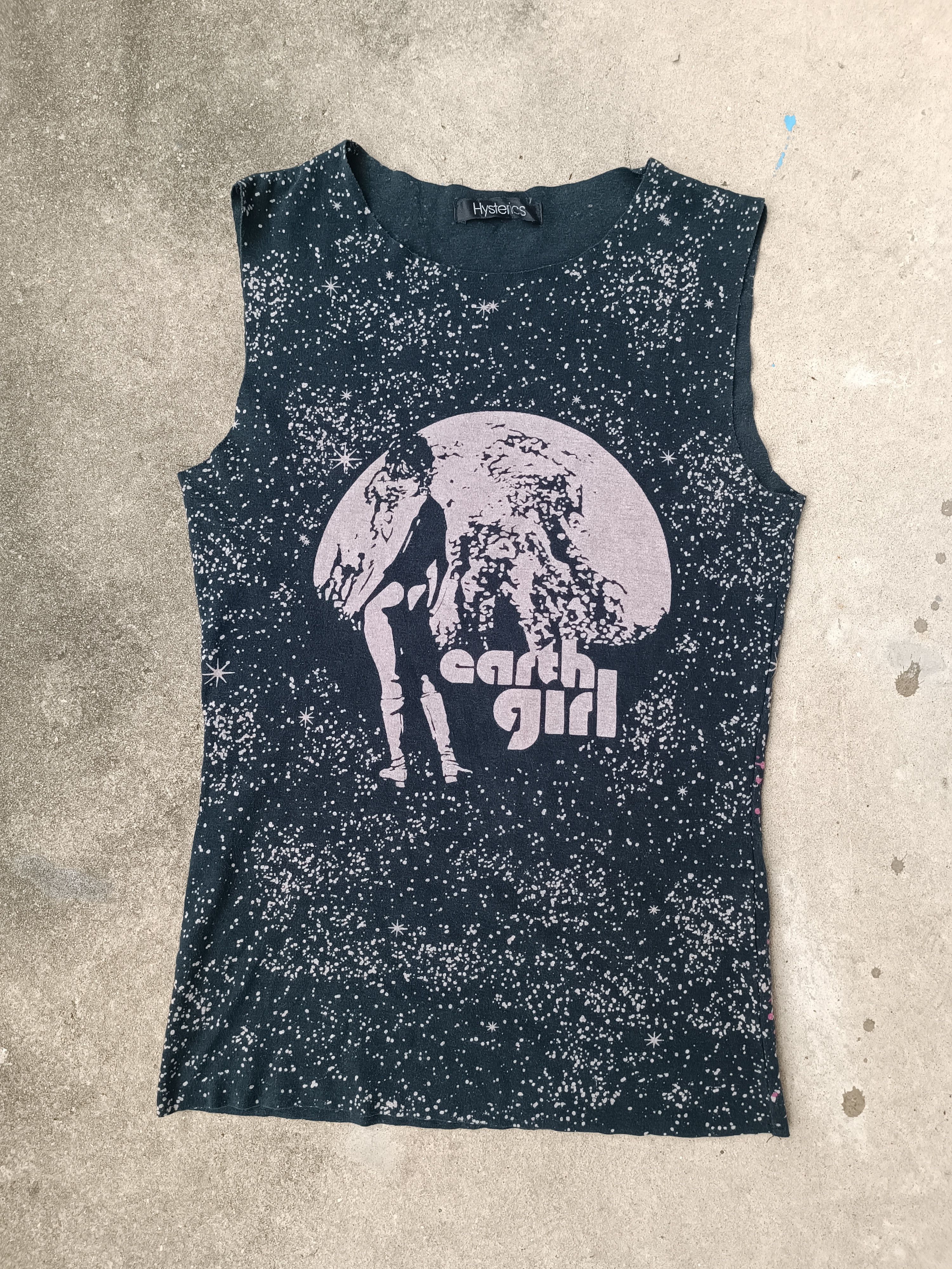 image of Tank Tops Hysteric Glamour Earth Girl in Black, Men's (Size XS)
