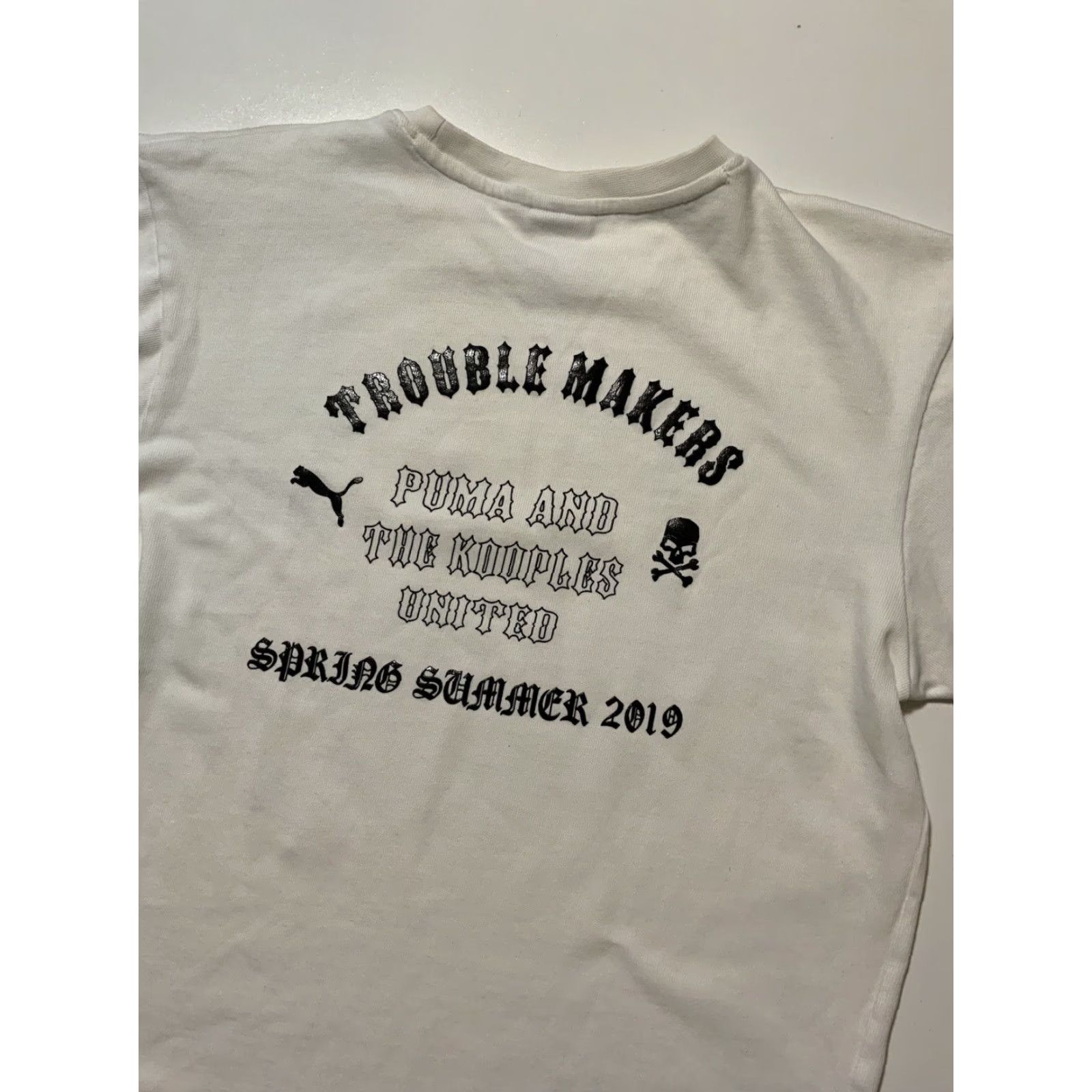 Puma Puma X The Kooples United Troublemakers Skull Crossbone S/S 2019 T-Shirt Sz. M Mens Size US M / EU 48-50 / 2 - 5 Thumbnail
