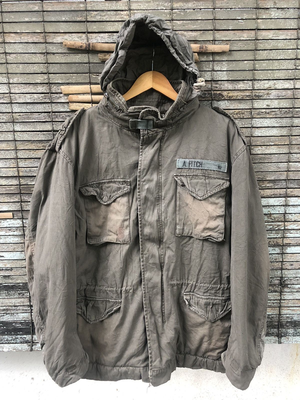 Abercrombie & Fitch 💥RARE💥Vintage Abercrombie & Fitch Military Sherpa Jacket Size US XL / EU 56 / 4 - 12 Thumbnail