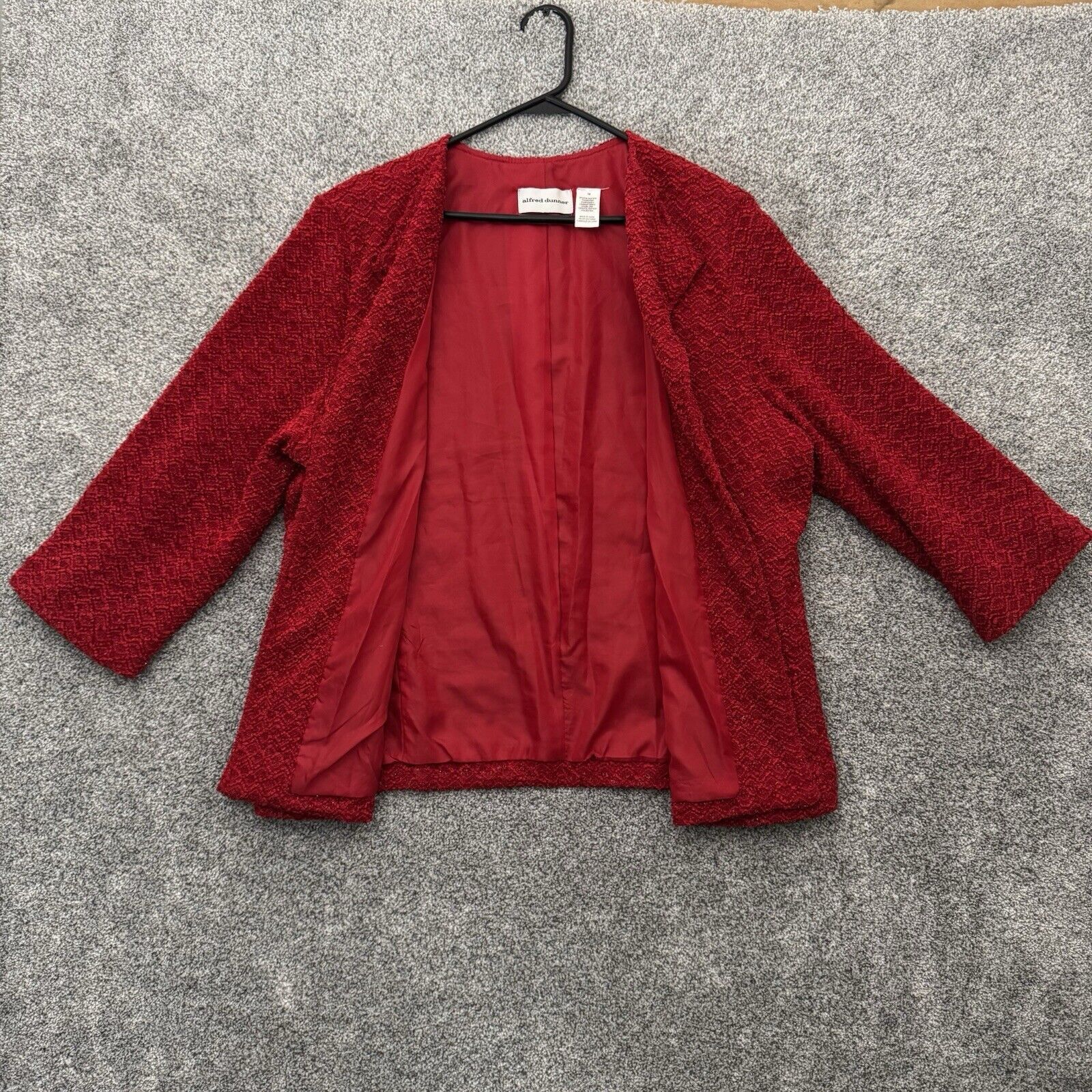 Other Vintage 90s Y2K Women 18 Blazer Party Valentines Day Sparkly Size XXL / US 16-18 / IT 52-54 - 7 Thumbnail