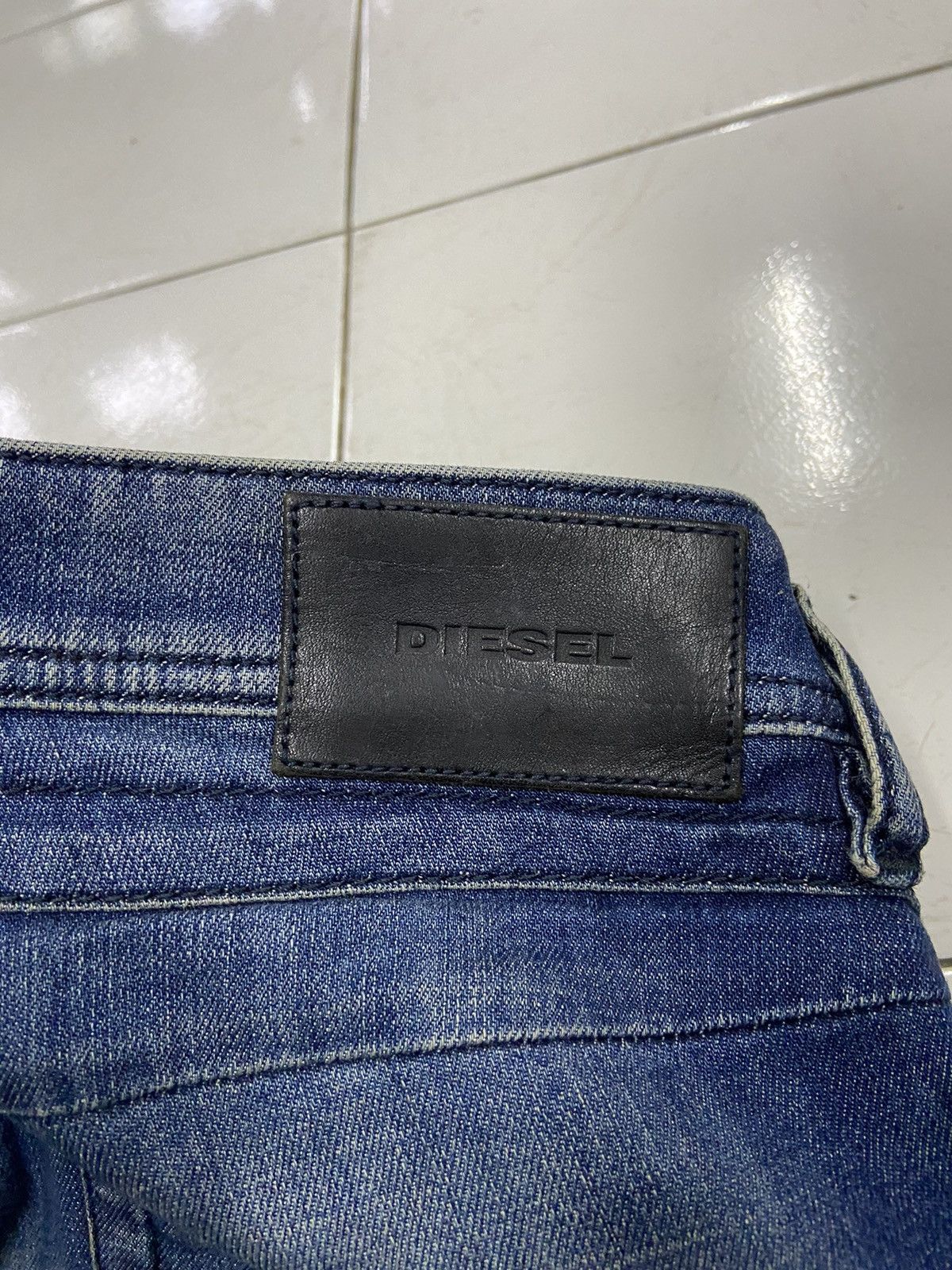 Diesel DIESEL INDUSTRY BELTHER REGULAR DISTRESSED SLIM JEANS Size US 30 / EU 46 - 8 Thumbnail