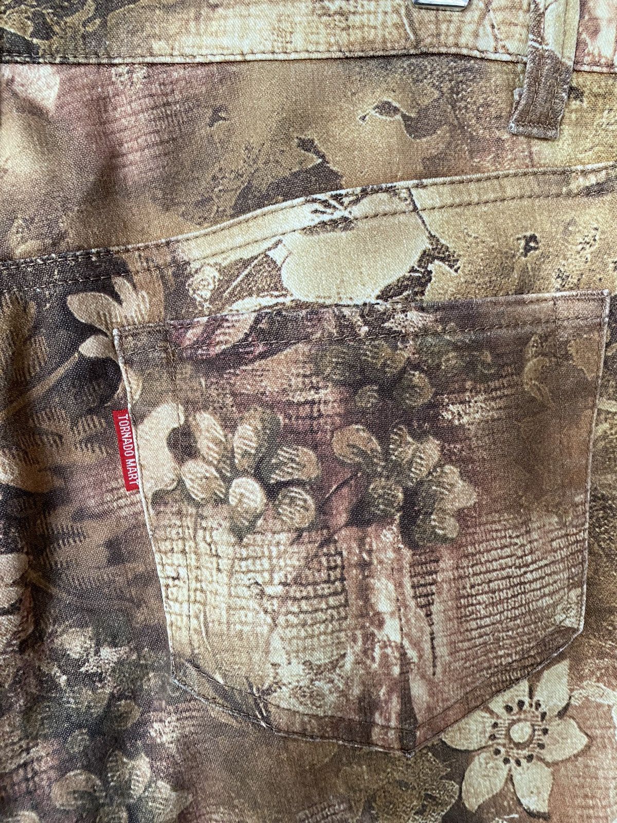 Tornado Mart Vtg Tornado Mart Floral Flare Pants Size US 32 / EU 48 - 16 Thumbnail