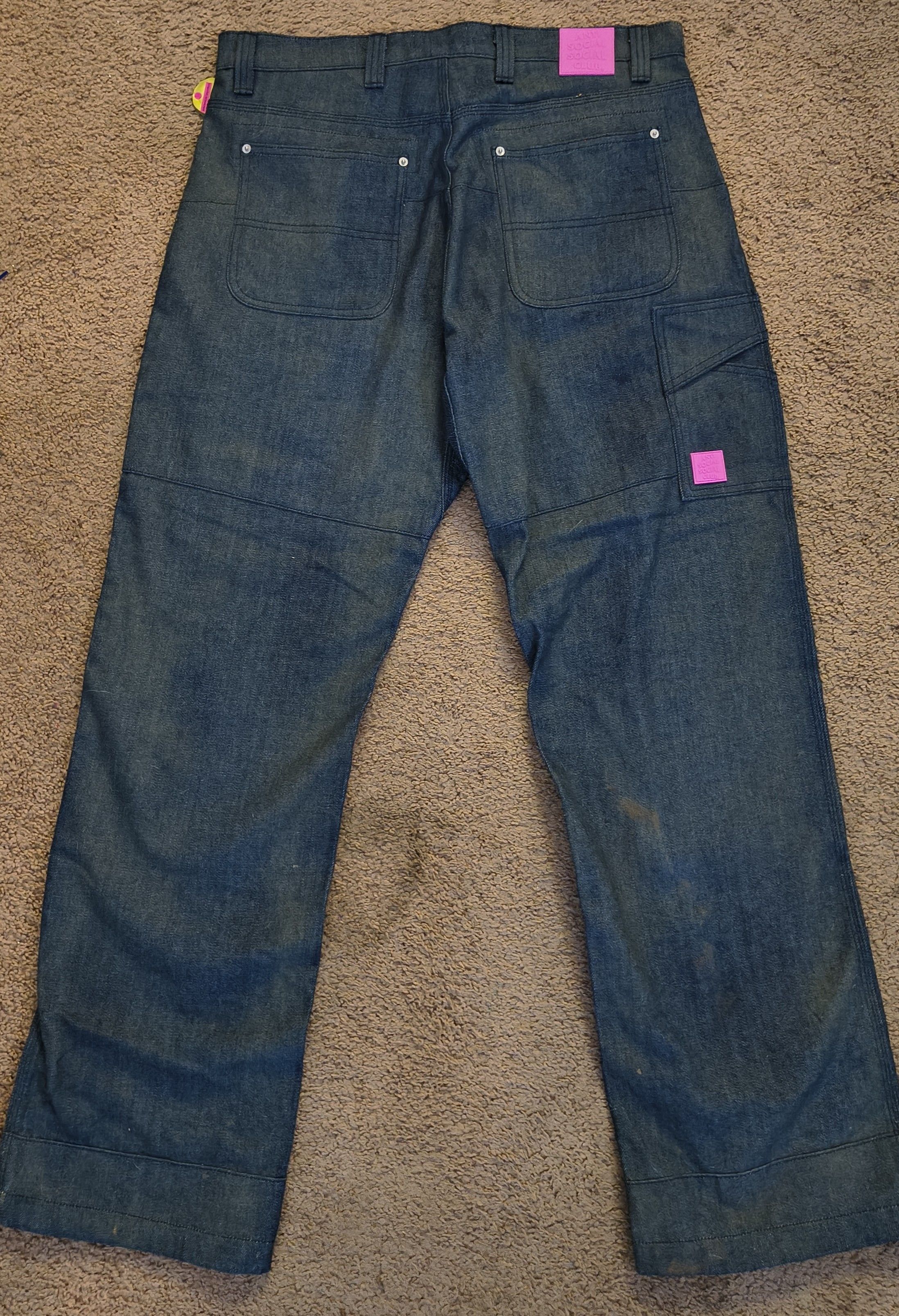 Anti Social Social Club Antisocial social club denim work pants brand new size 36 Size US 36 / EU 52 - 7 Thumbnail