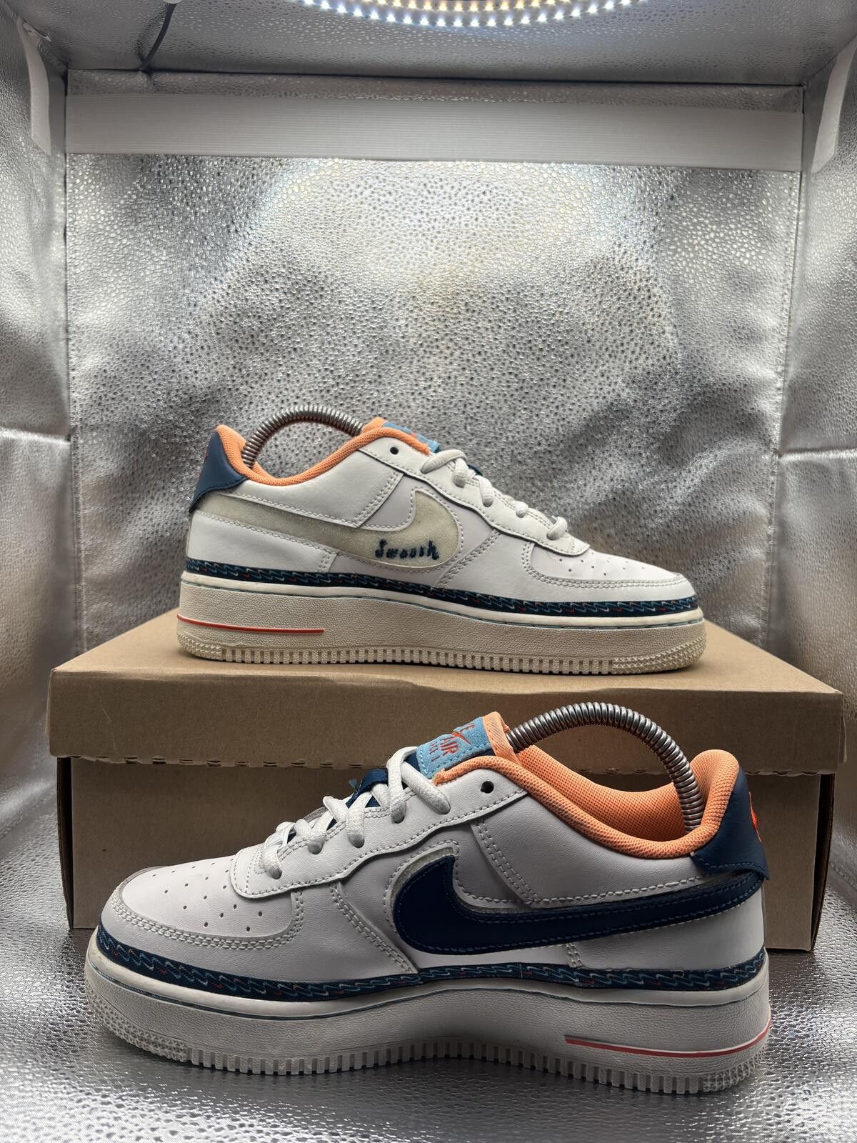 Nike Nike Air Force 1 low GS Size US 6 / EU 39 - 5 Thumbnail