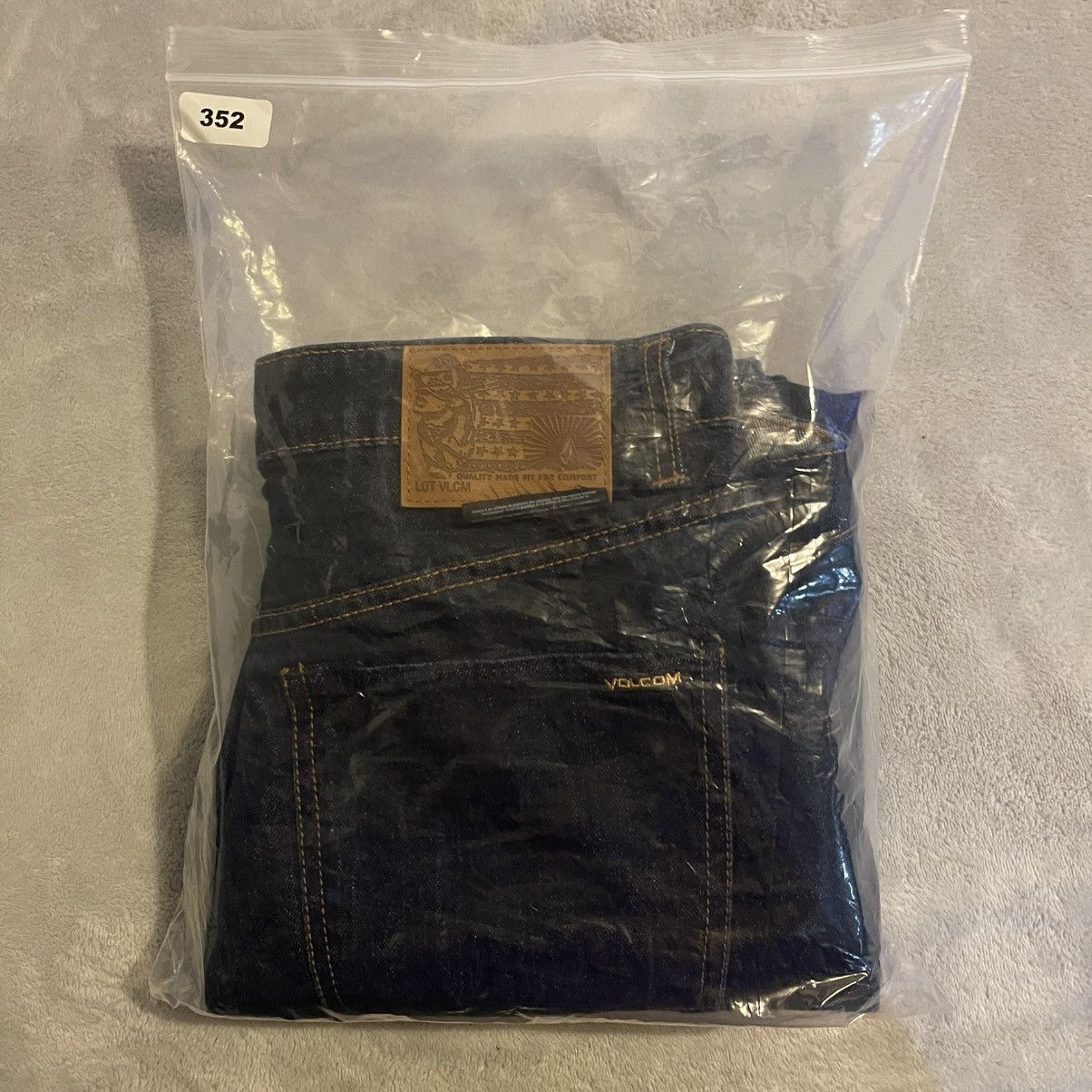 Volcom Vintage Volcom Jeans Men 32 Blue Vorta Slim Straight (32x30) Size US 32 / EU 48 - 13 Thumbnail