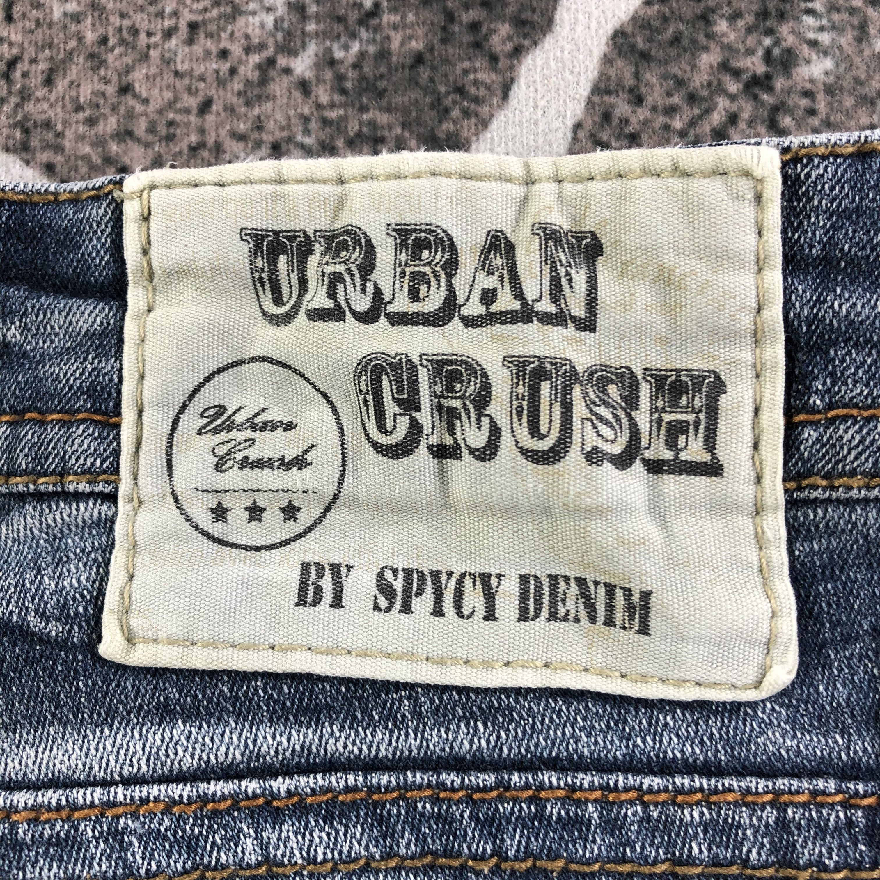 Japanese Brand Spicy Denim Faded Skinny Jeans KJ2139 Size US 29 - 5 Thumbnail