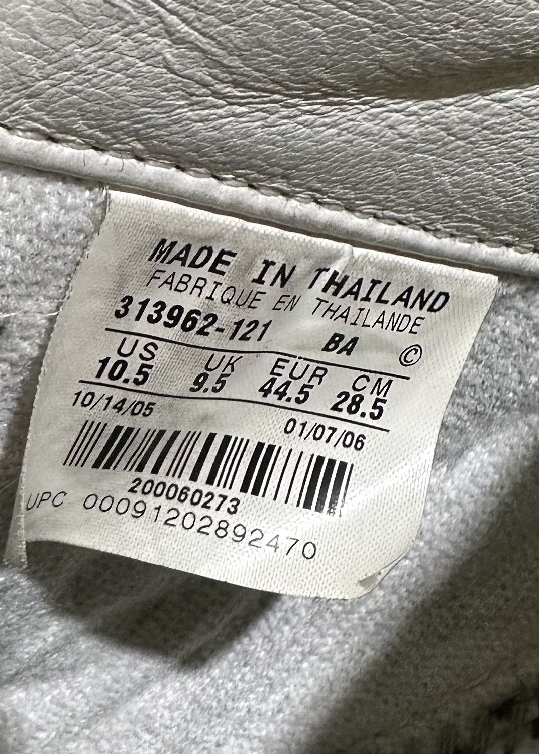 Nike × Supreme Nike SB Blazer x Supreme Sail 2006 Size US 10.5 / EU 43-44 - 12 Thumbnail