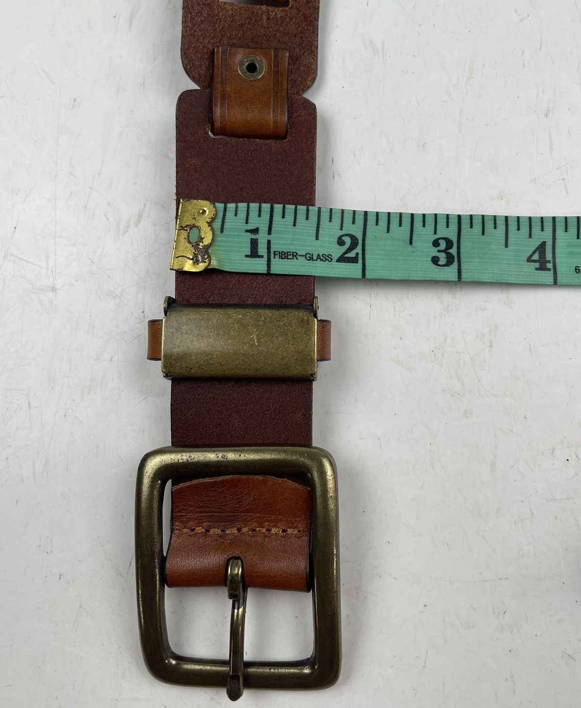 Seditionaries custom made super rare design leather belt tc36 Size 34 - 5 Thumbnail