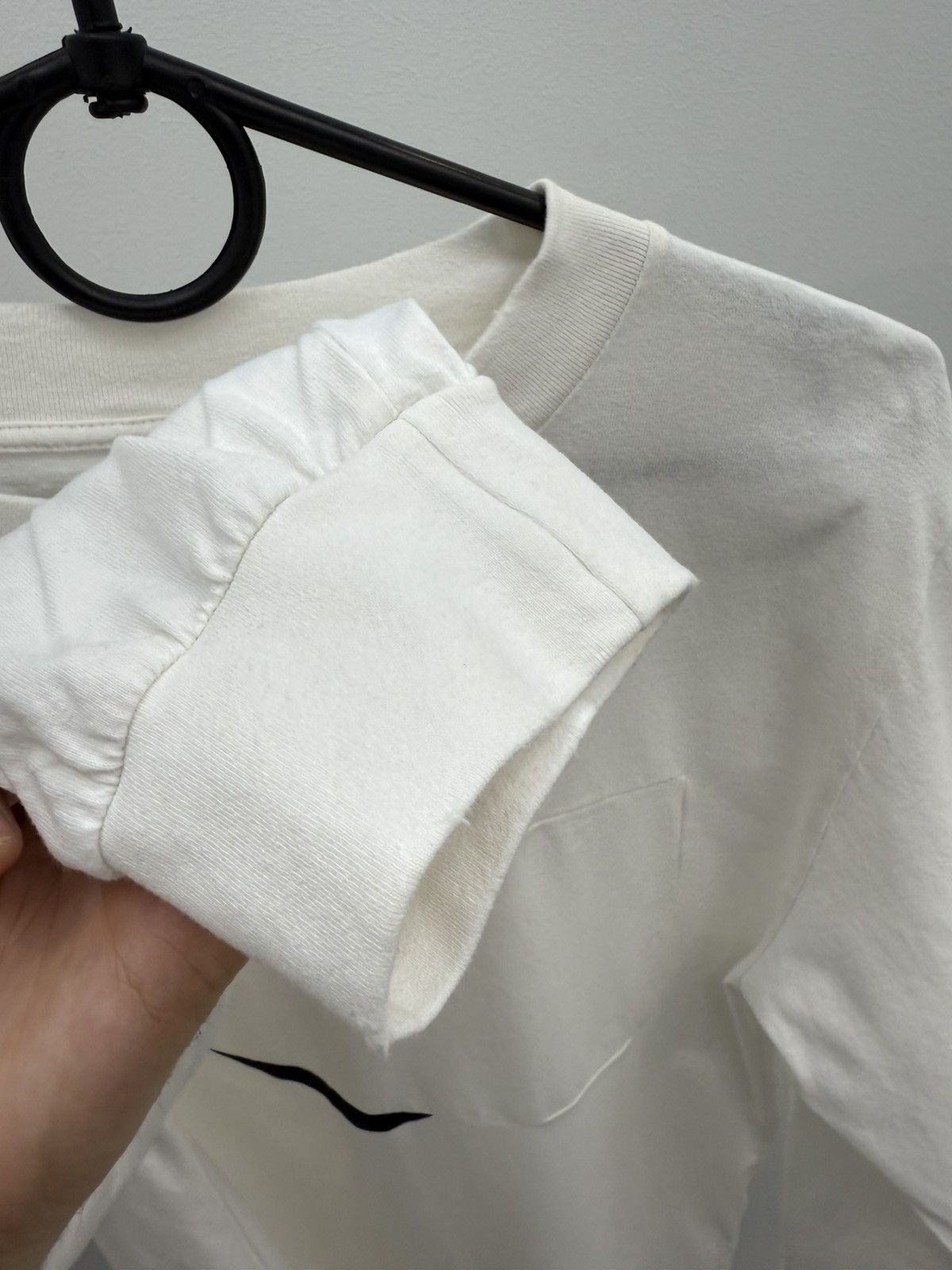 Maison Margiela MM6 by Maison Margiela Closed Logo Distressed Long Sleeve Size US XS / EU 42 / 0 - 5 Thumbnail