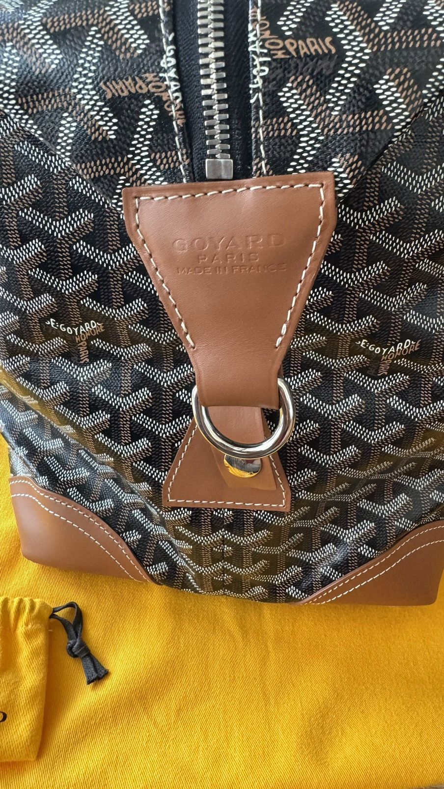 Goyard Goyard 45 Bowling Boeing Foldable Duffle Hand Bag Size ONE SIZE - 11 Thumbnail