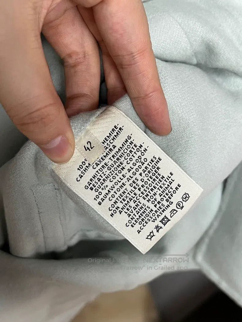 Hermes Hermes Cashmere coat Size M / US 6-8 / IT 42-44 - 4 Thumbnail