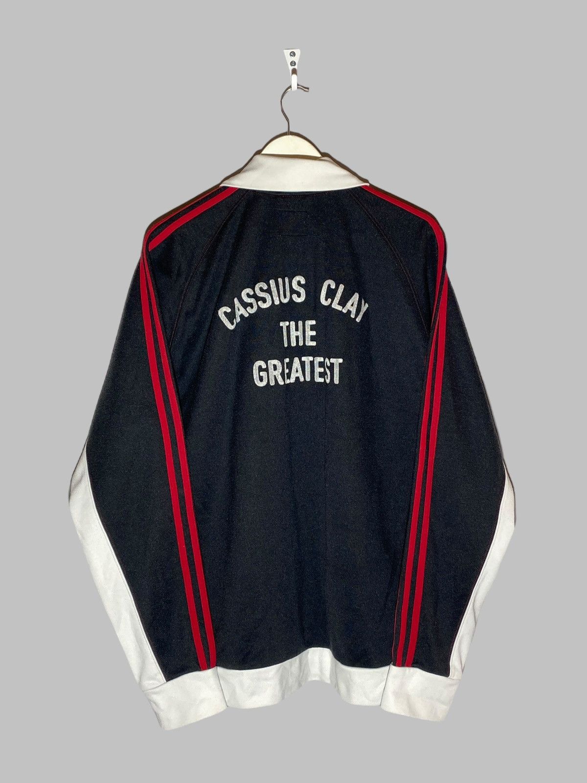 Adidas 🔥 RARE ADIDAS CASSIUS CLAY TRACK JACKET BOXING LEGEND VIBES Size US XL / EU 56 / 4 - 2 Thumbnail