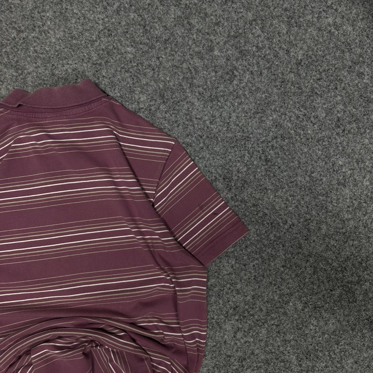 Nike VTG Stripped Nike Pink Polo Size L Hype Trend Staff Pick Size US L / EU 52-54 / 3 - 8 Thumbnail