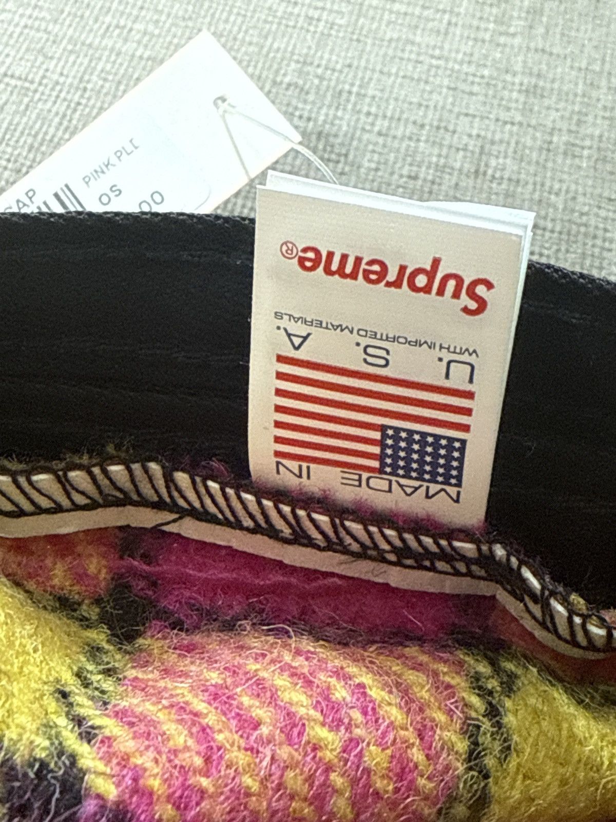 Supreme Harris Tweed® Camp Cap IN HAND READY TO SHIP Size ONE SIZE - 9 Thumbnail