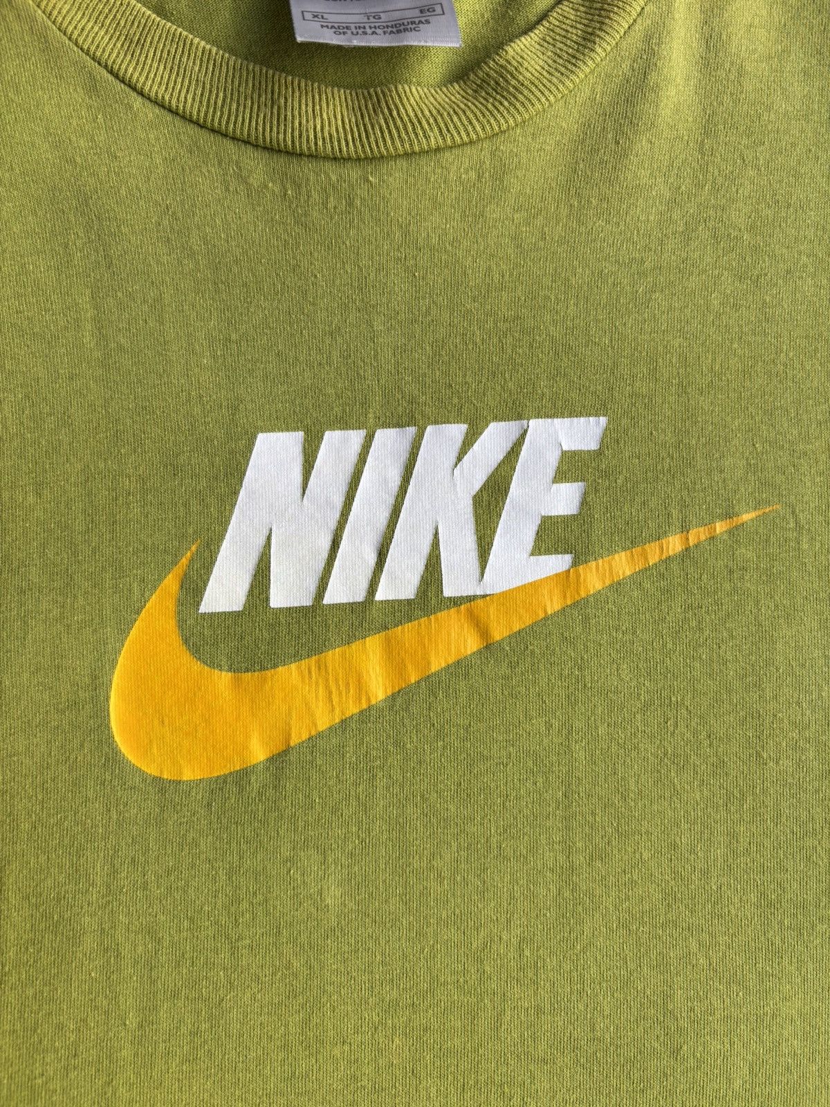 Nike Nike Green T-Shirt US XL Size US XL / EU 56 / 4 - 3 Thumbnail