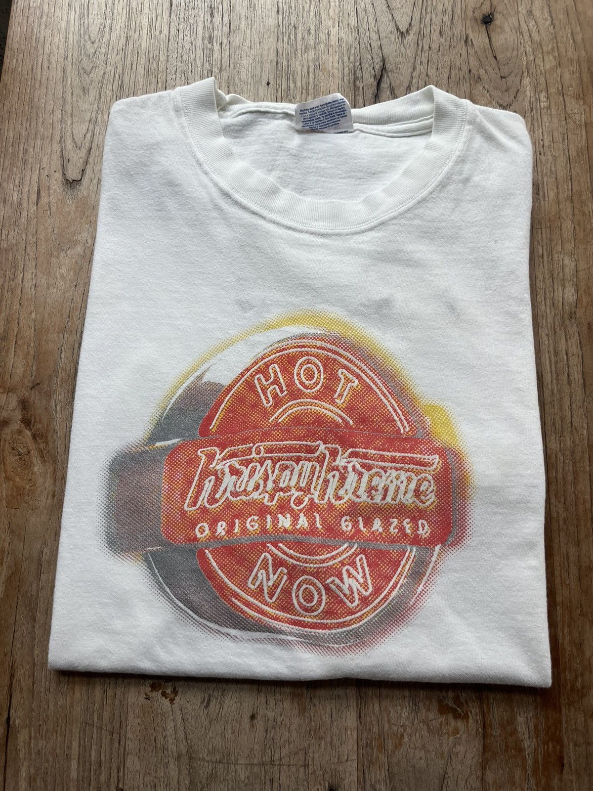 Junk Food × Vintage Vintage Krispy Kreme Original Glazed 00’s Tshirt Size US L / EU 52-54 / 3 - 1 Thumbnail