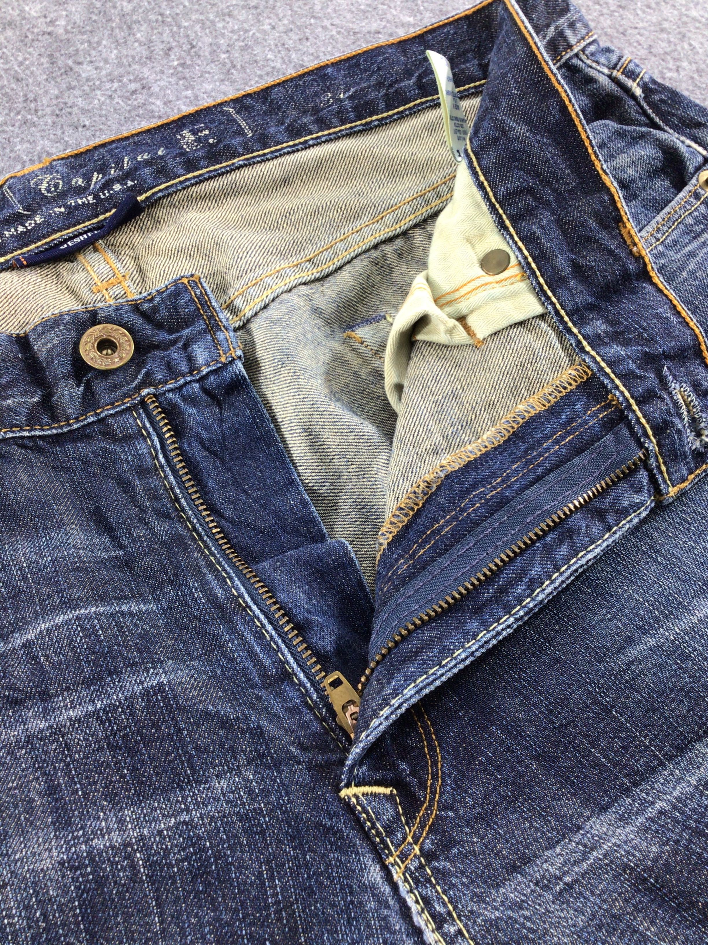 Levi's Vintage Levis Capital E Jeans Faded Blue Denim -J522 Size US 35 - 9 Thumbnail