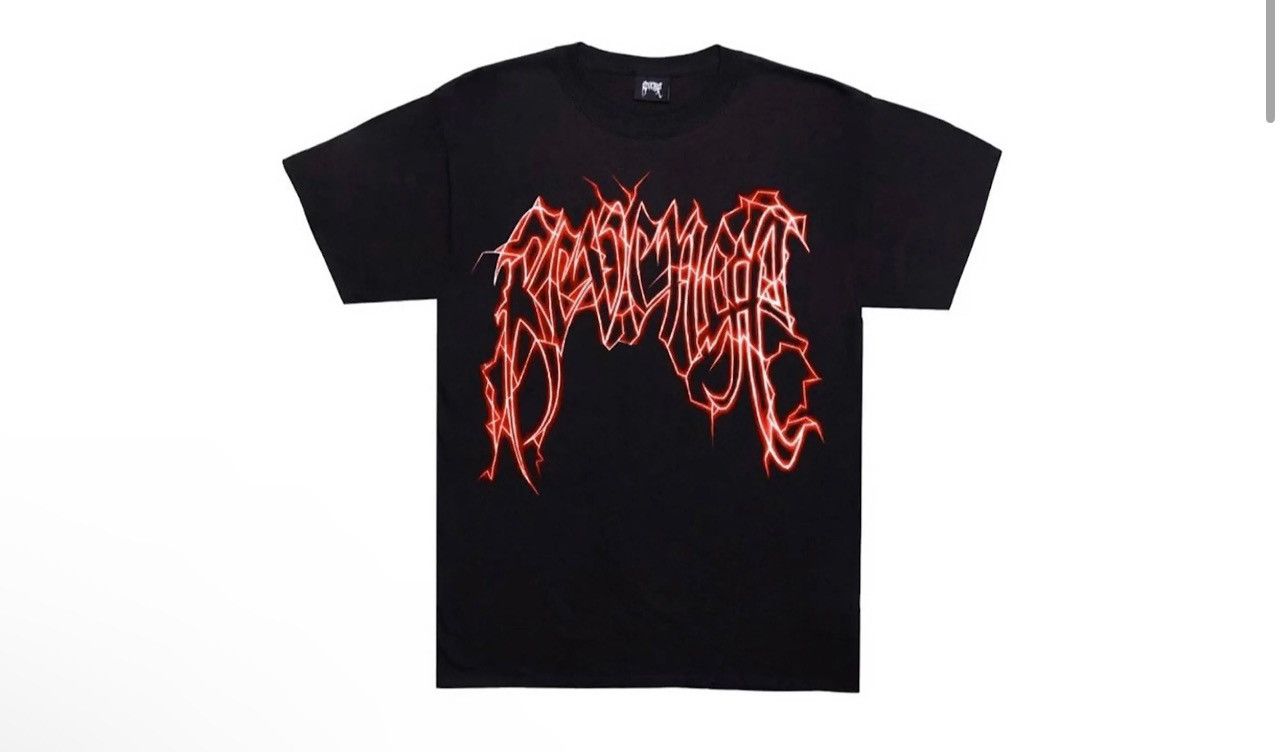 Revenge Revenge Lightning Logo Tee Red Size US XL / EU 56 / 4 - 3 Thumbnail