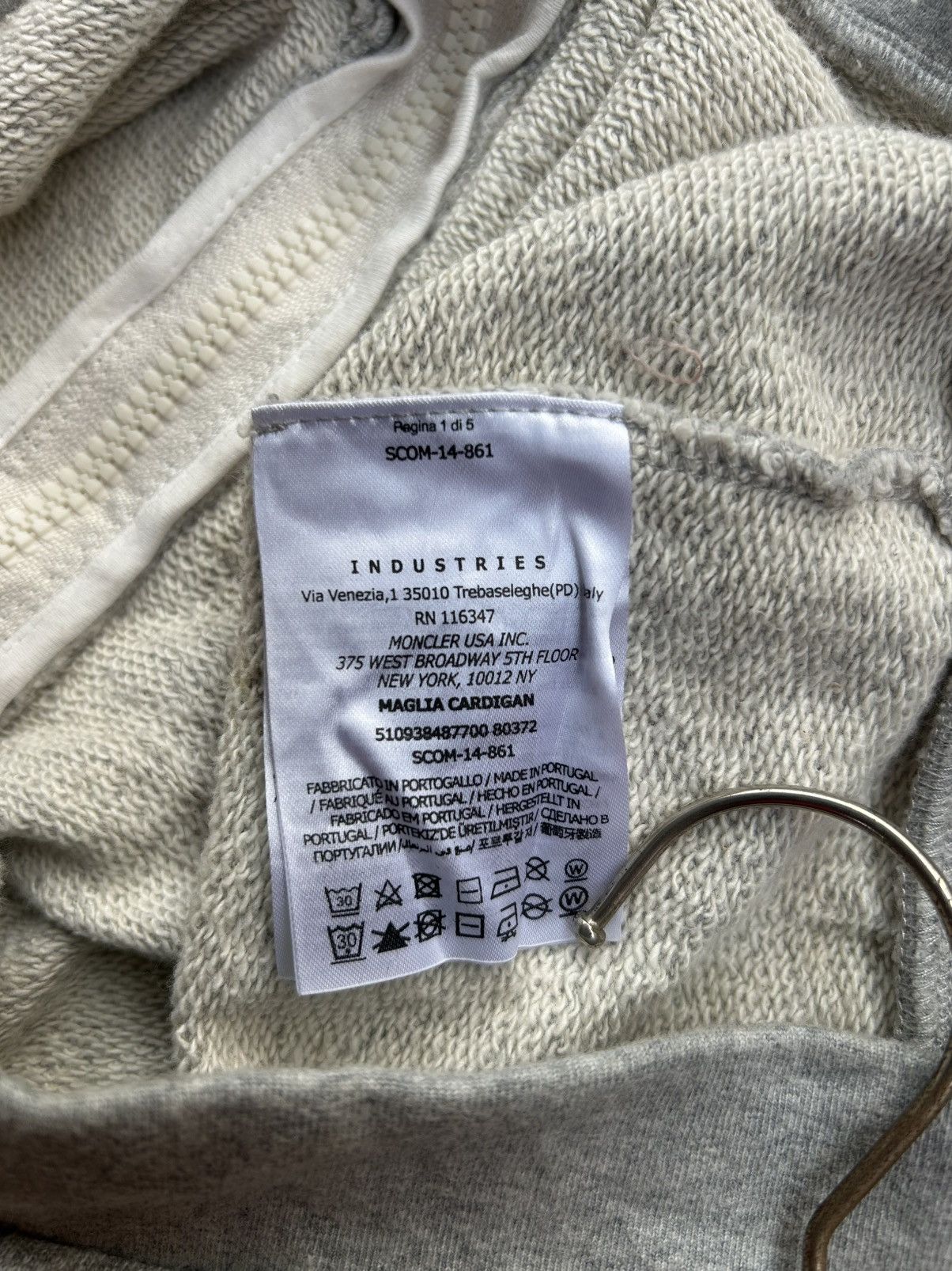 Moncler Moncler Maglia Cardigan Zip-up Hoodie Size S / US 4 / IT 40 - 12 Thumbnail