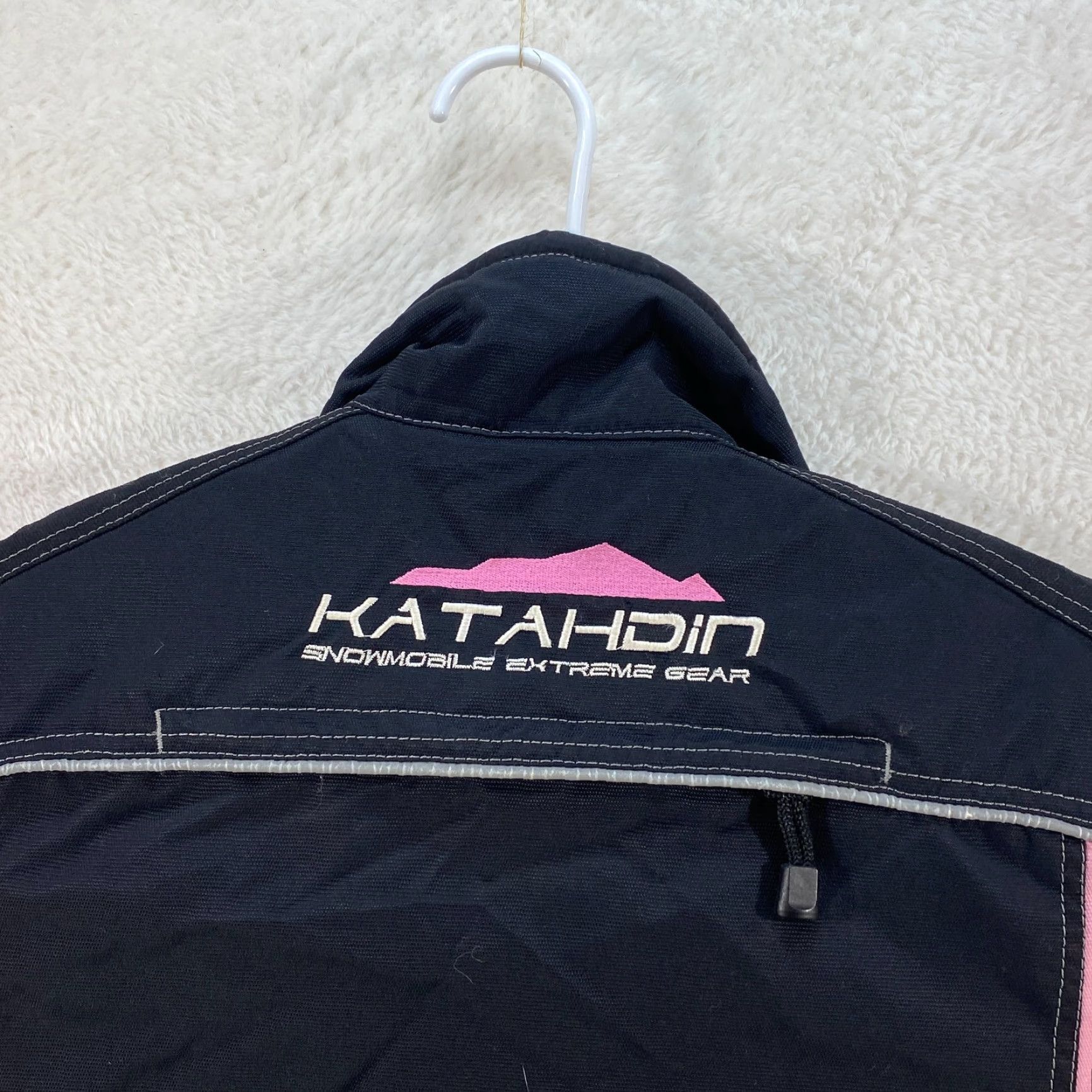 Pinko Katahdin Womens L Large Black Pink Snowmobile Jacket Coat Full Zip - RegulaR Outer Gear Coat/Jacket - Womens Size L / US 10 / IT 46 - 3 Thumbnail