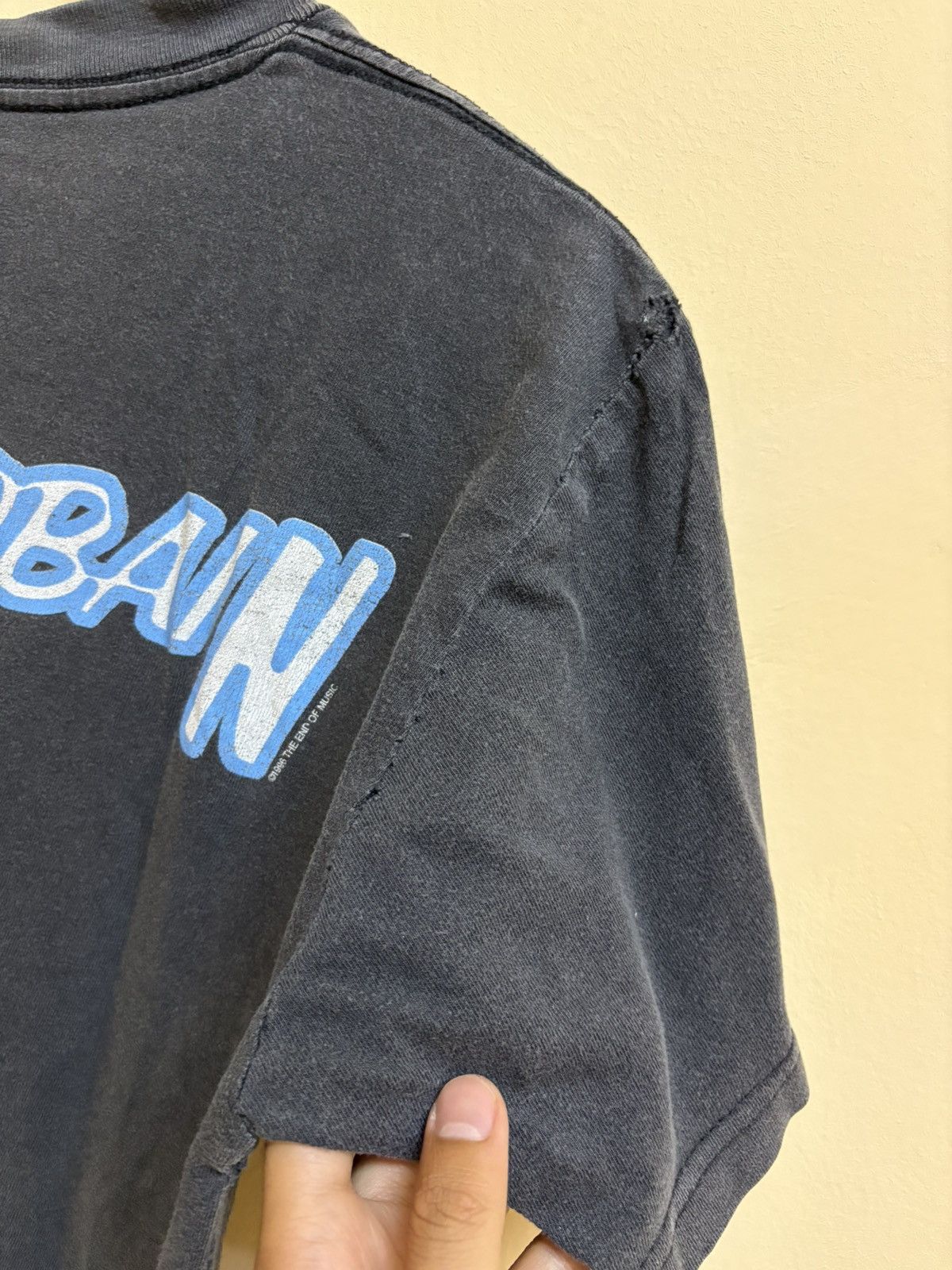 Nirvana Vintage 1996 Nirvana Kurt Cobain Star The End Of Music Size US M / EU 48-50 / 2 - 20 Thumbnail