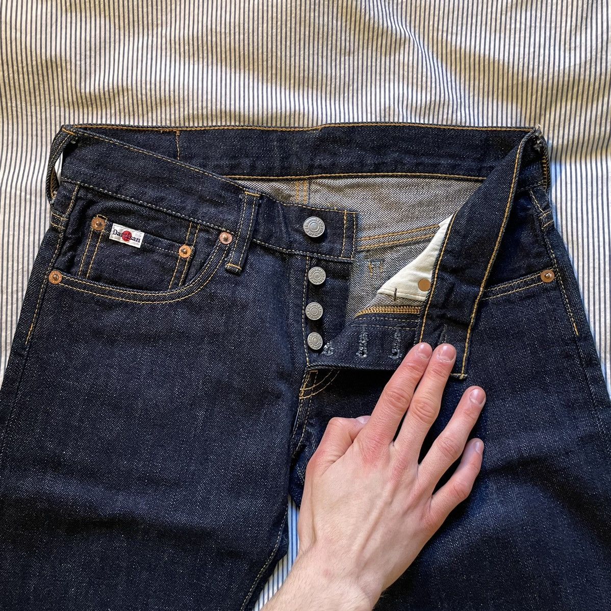 Japanese Brand × Studio D'Artisan Studio D’artisan SDL 703 Selvedge Denim Size 27" / US 4 / IT 40 - 4 Thumbnail