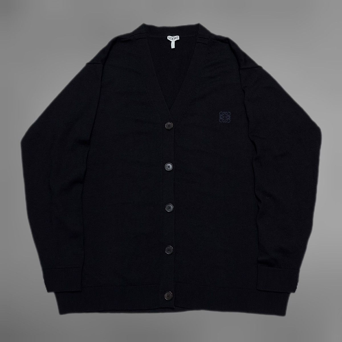 Loewe Loewe wool Cardigan black size m Size US M / EU 48-50 / 2 - 1 Thumbnail